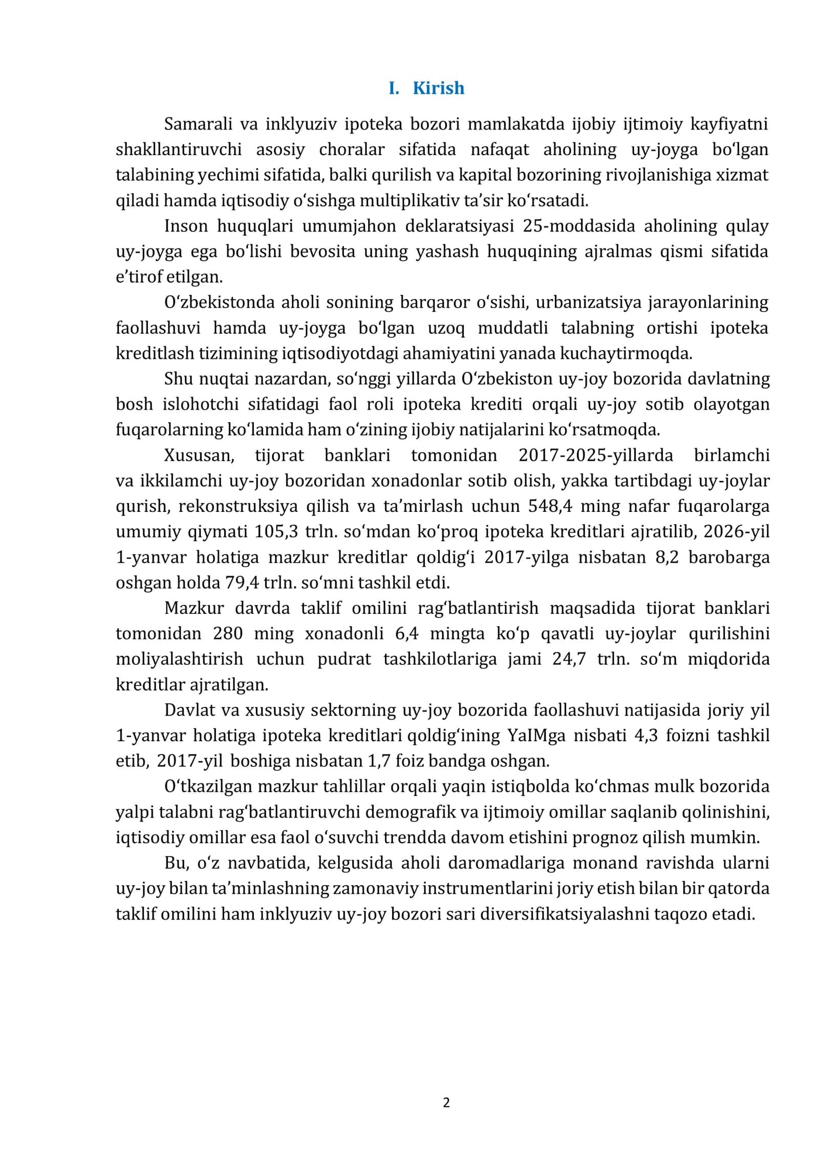 Uy-joy bozori umumiy tahlili 2025-yil uchun 3