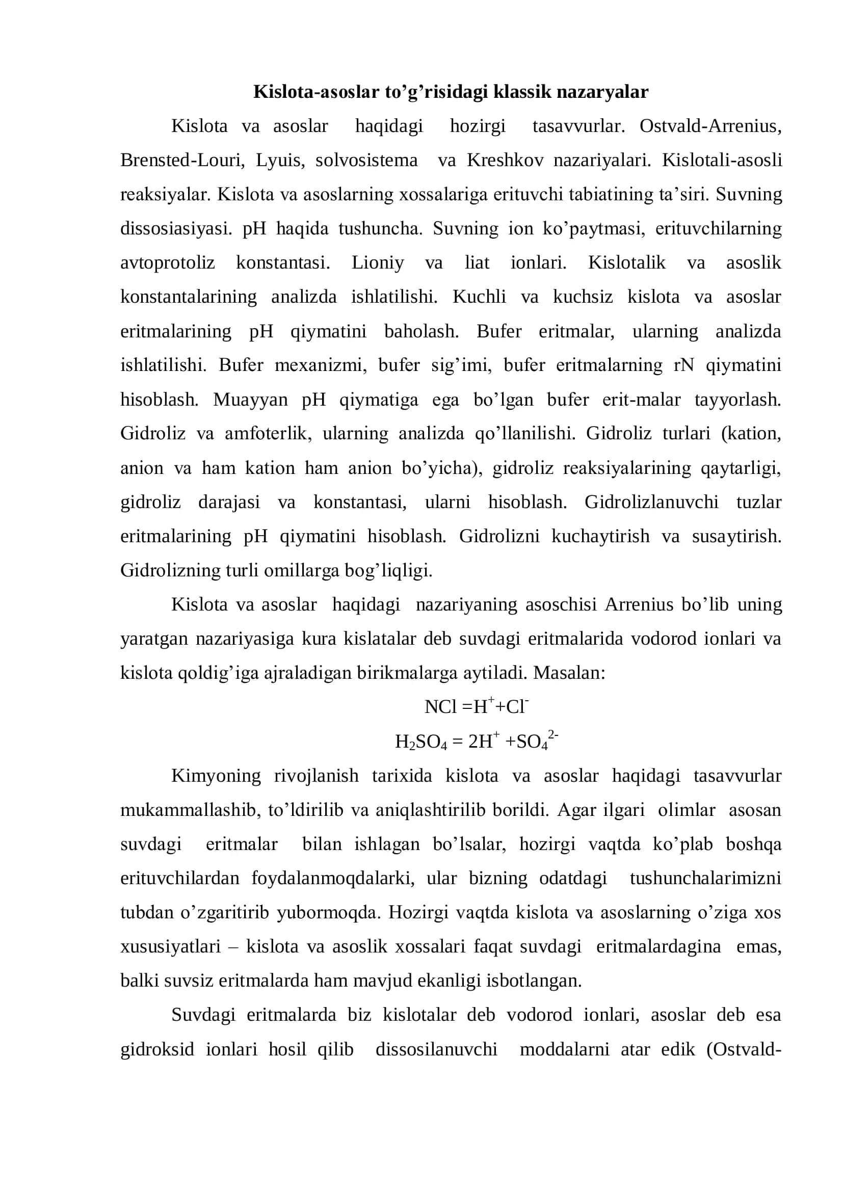 KISLOTALI-ASOSLI REAKSIYALARNING TAHLILDA ISHLATILISHI 3