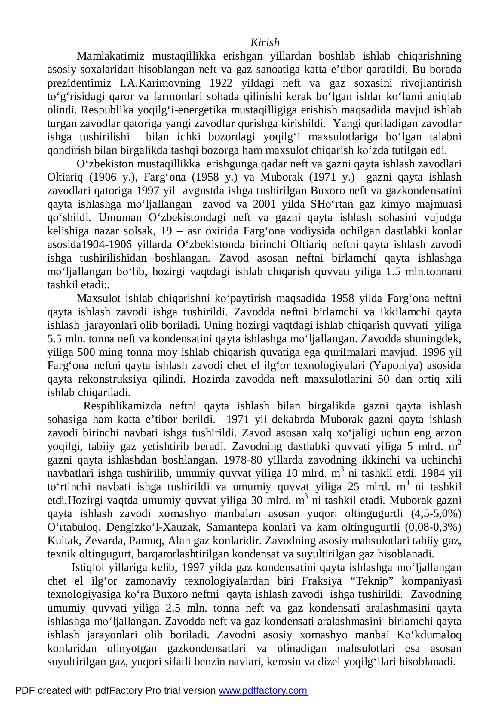 Neft va gazni qayta ishlash jixozlari 3