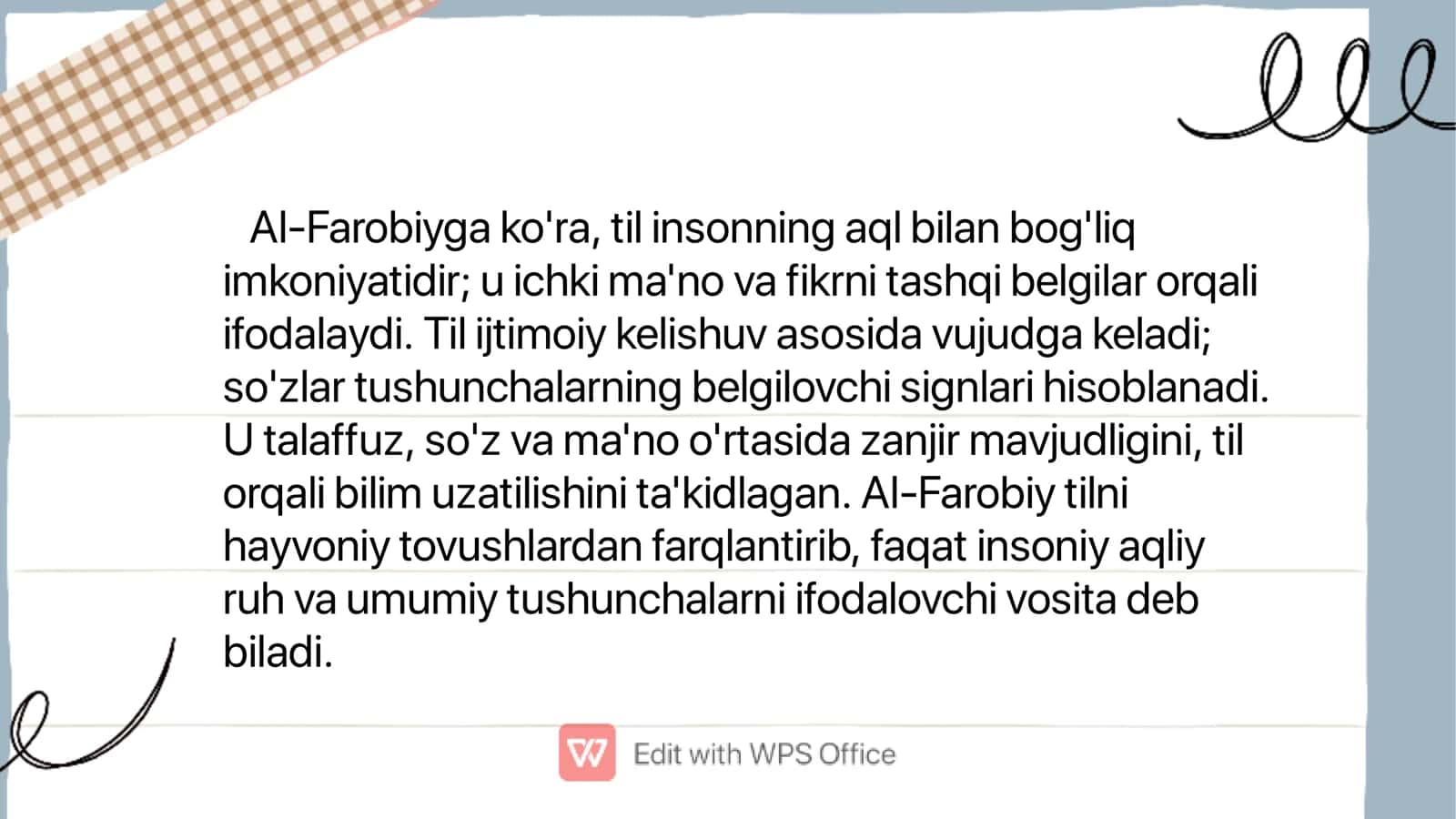 Sharq mutafakkirlarining til shakllanishiga oid qarashlari 3
