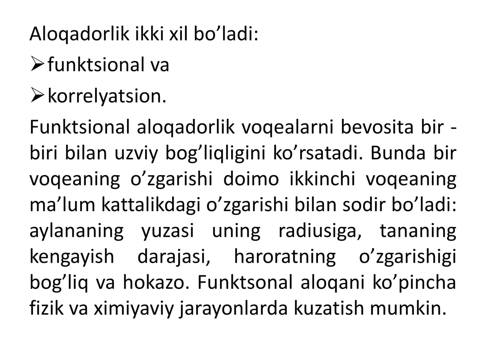 Korrelyatsiya koeffitsenti, uni baxolash usullari. Statistik taxlil qilishda qoʼlllanilishi 3