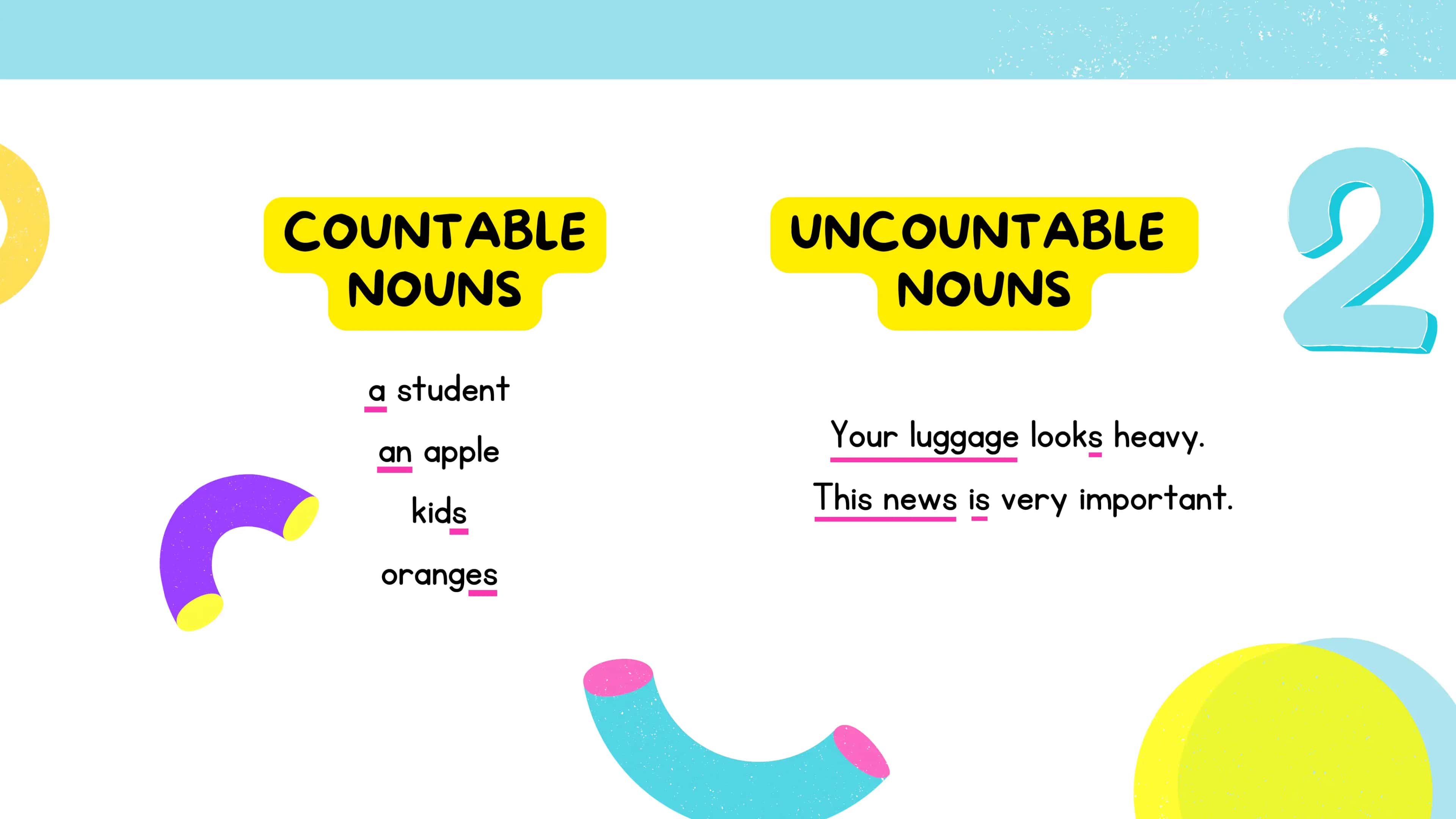Countable and Uncountable Nouns 3