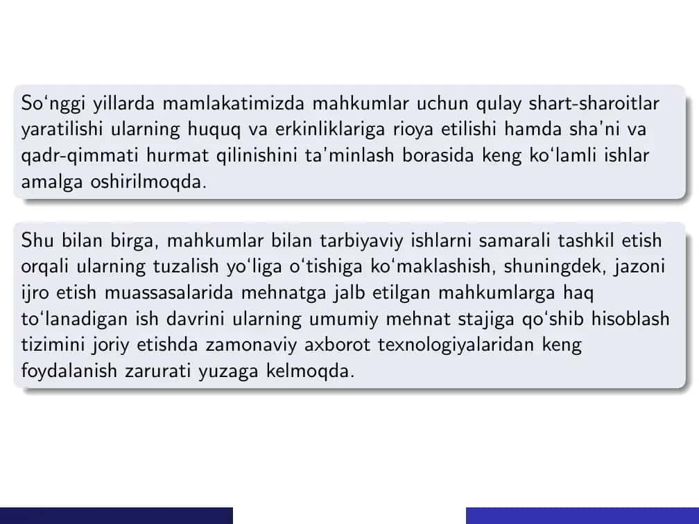 Penitensiyalar(qamoqxonada jazoni o’tash muassasasi)da ijtimoiy ishni tashkil qilish jarayonlari 3