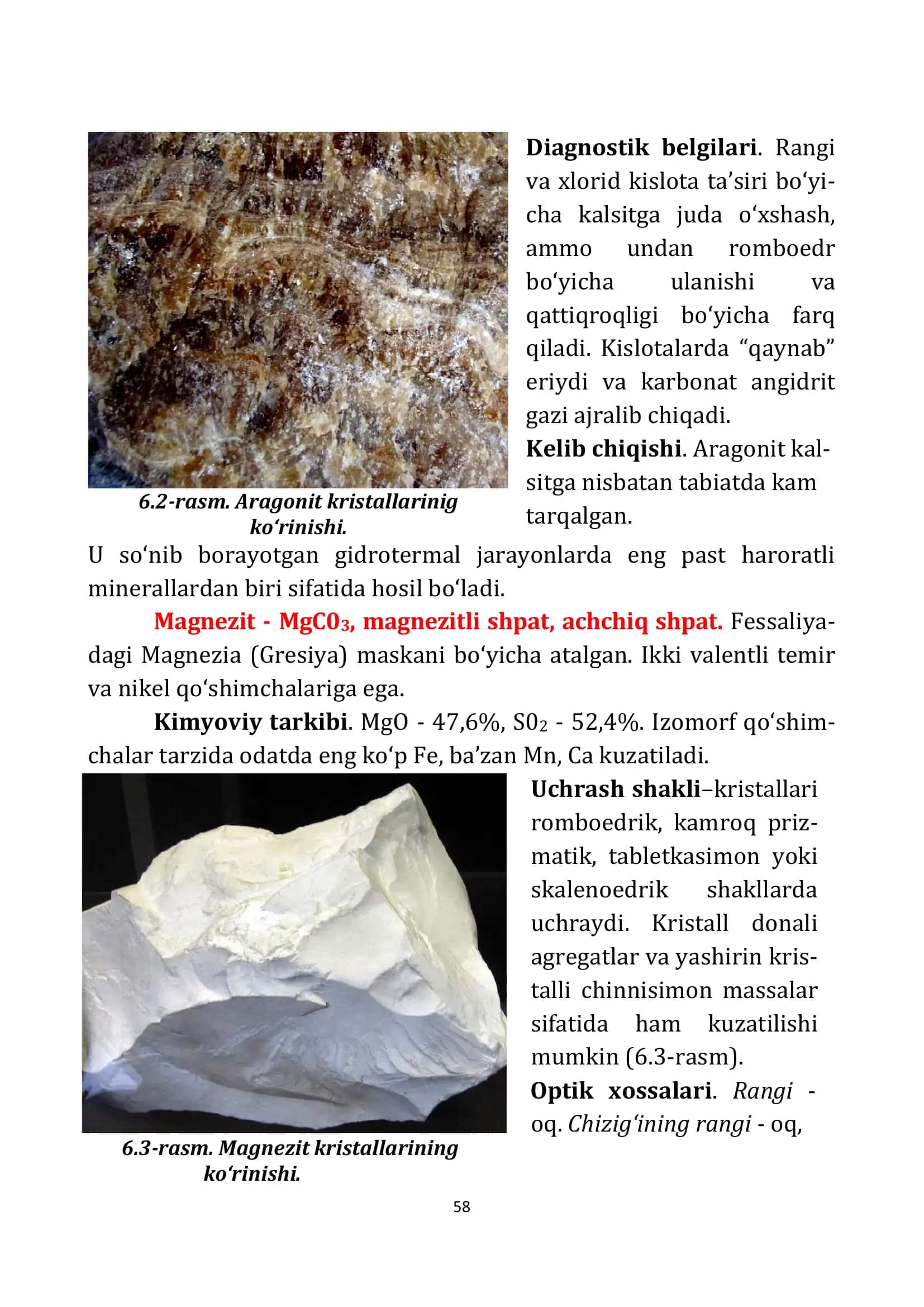 Karbonatli minerallar 3