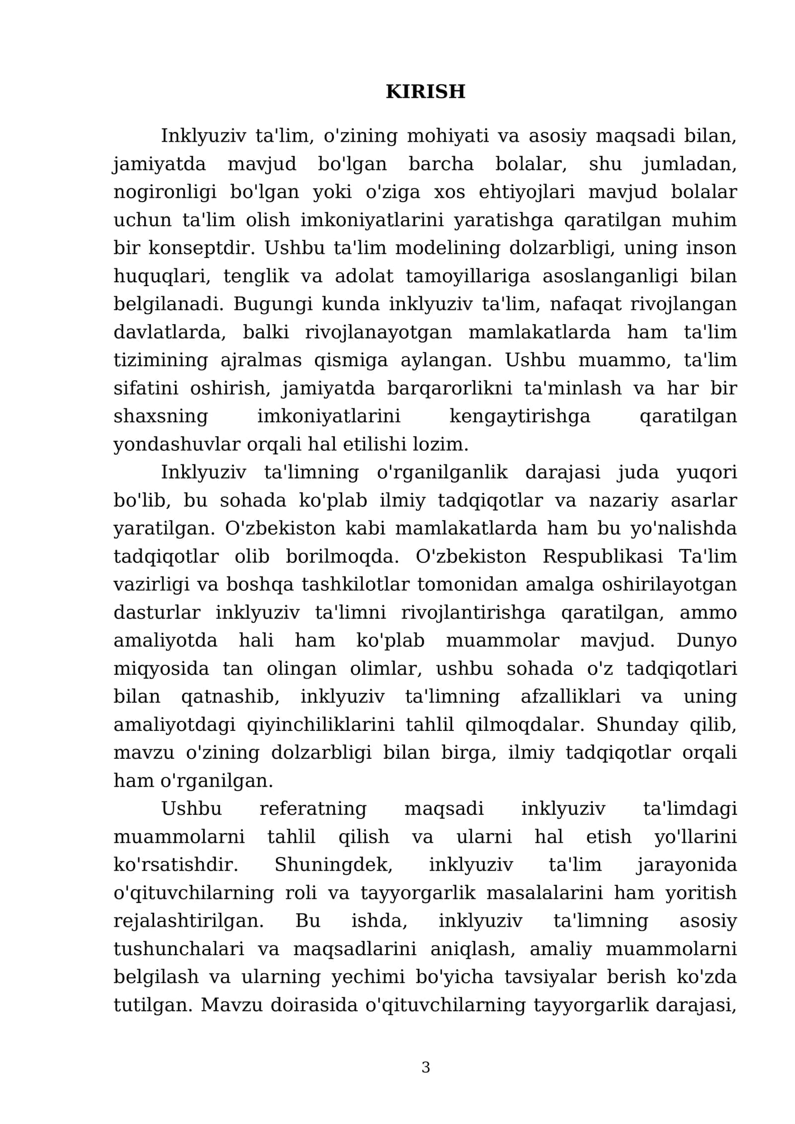 Inklyuziv ta'limdagi muammolar 3