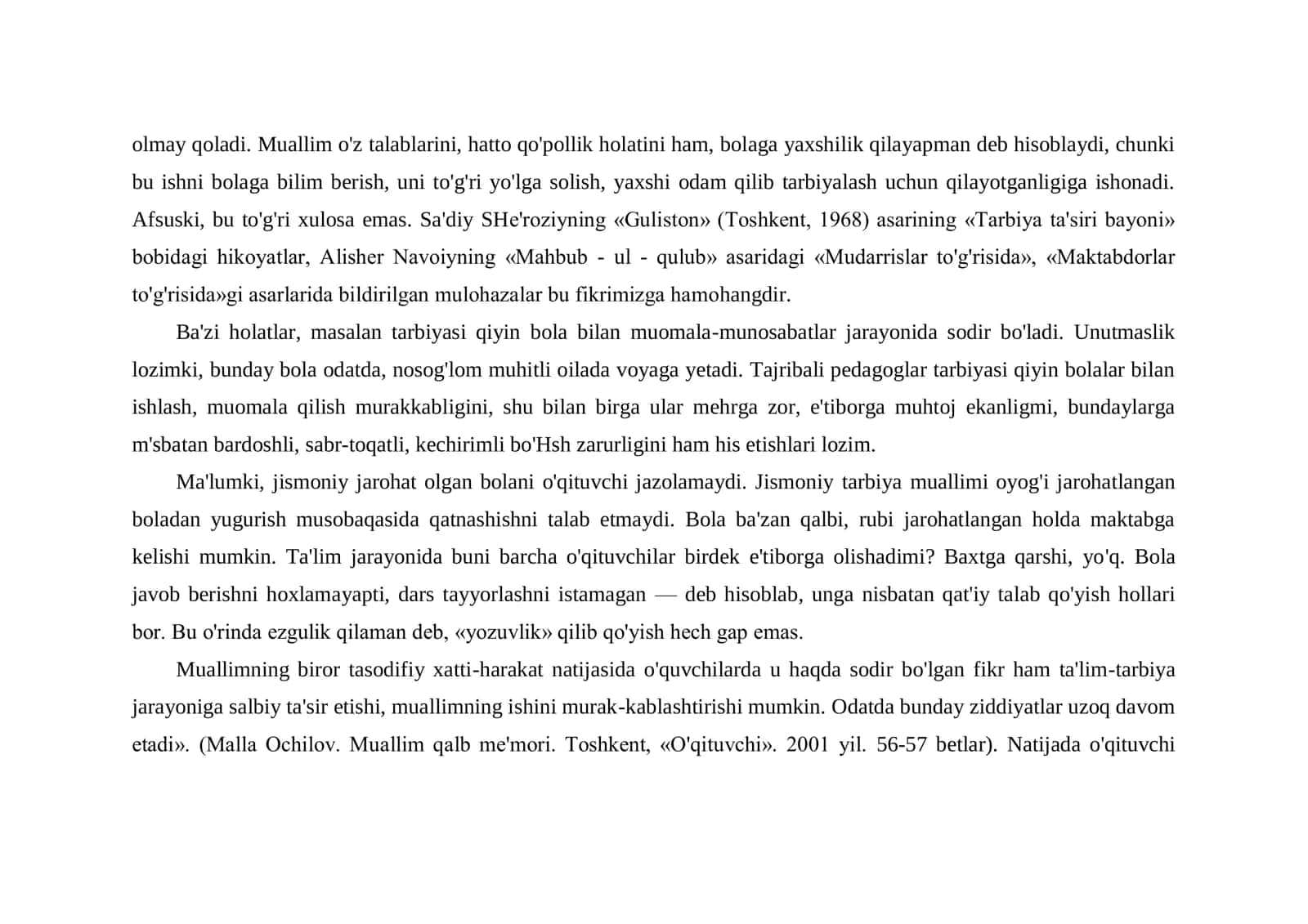Pedagogik nizolar va ularni bartaraf etish texnologiyasi 3