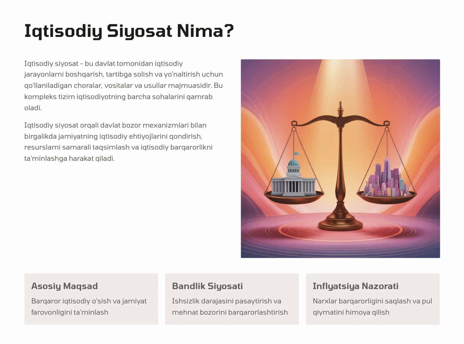 Iqtisodiy Siyosat va Bozor 3