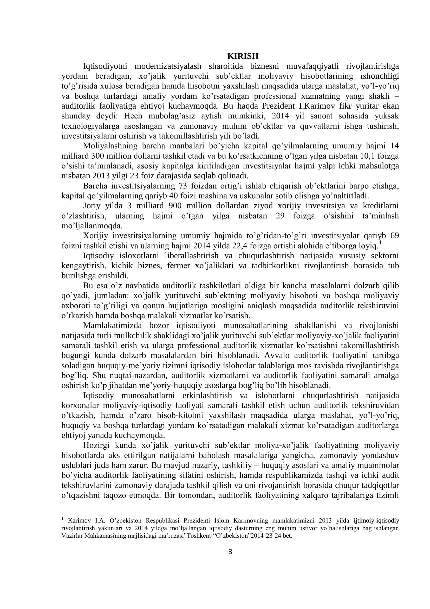 Iqtisodiyotni modernizatsiyalash sharoitida biznesni muvafaqqiyatli rivojlantirish 3
