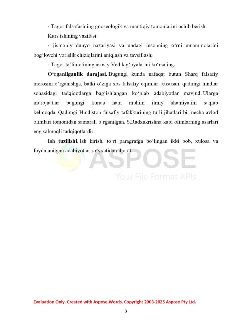 Tagor ontologiyasi 3
