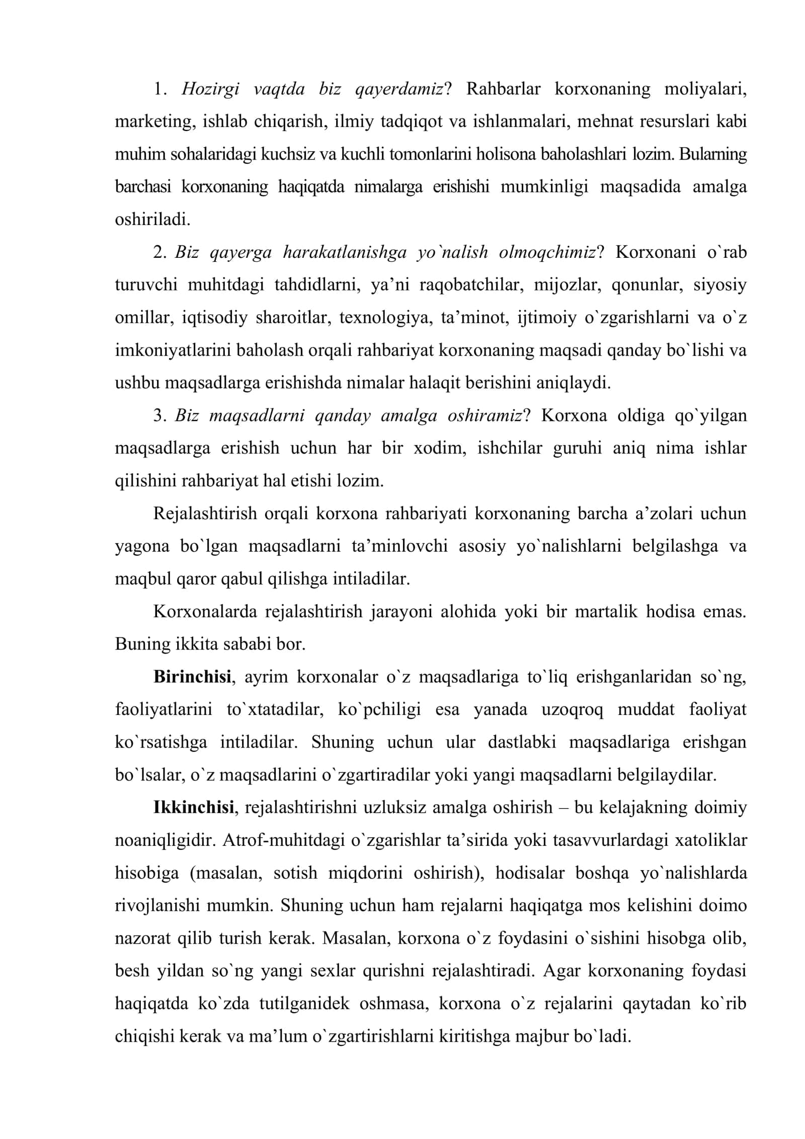 Korporativ tuzilmalarda jarayonli boshqaruv 3