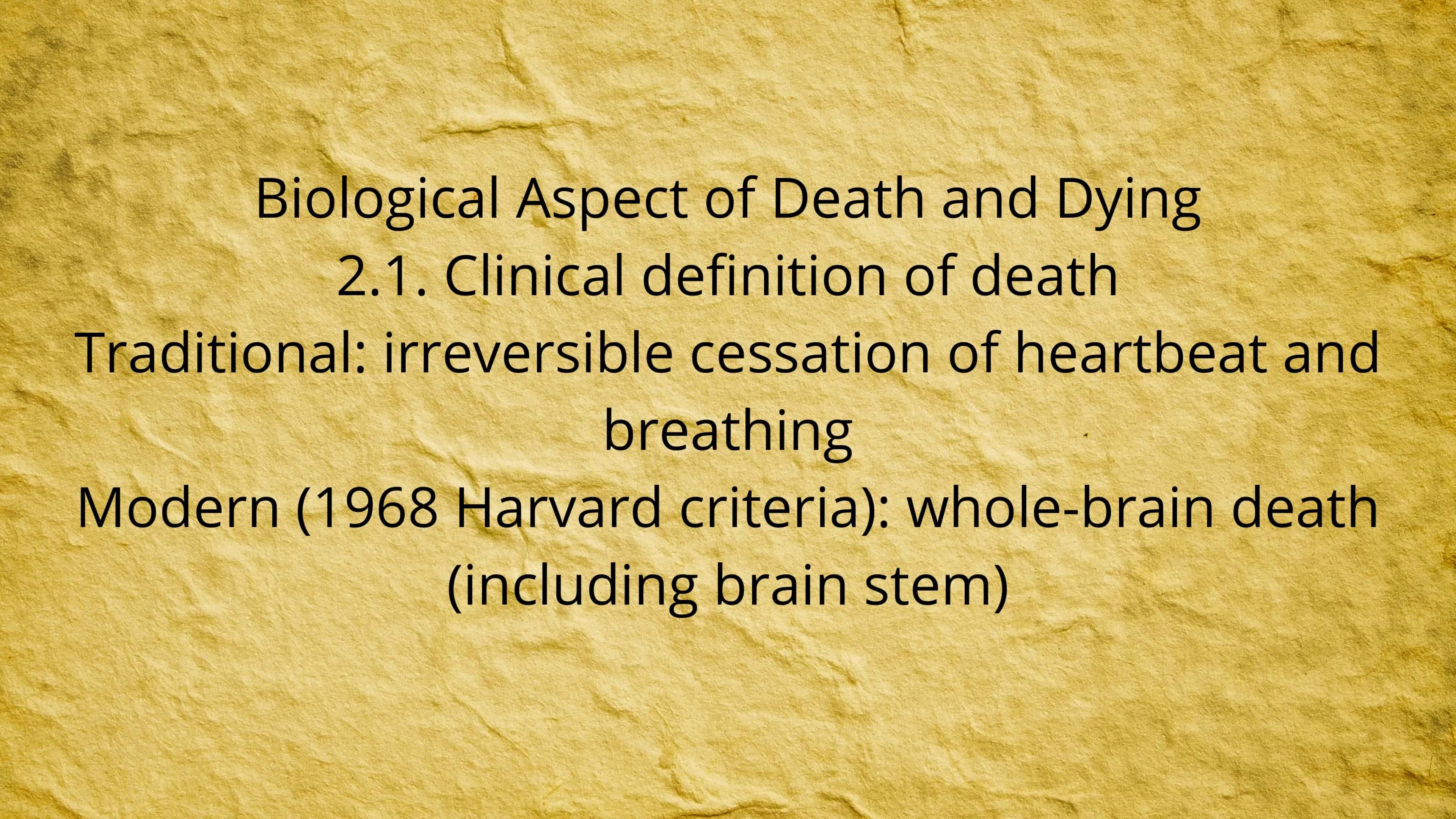 Death and dying 3