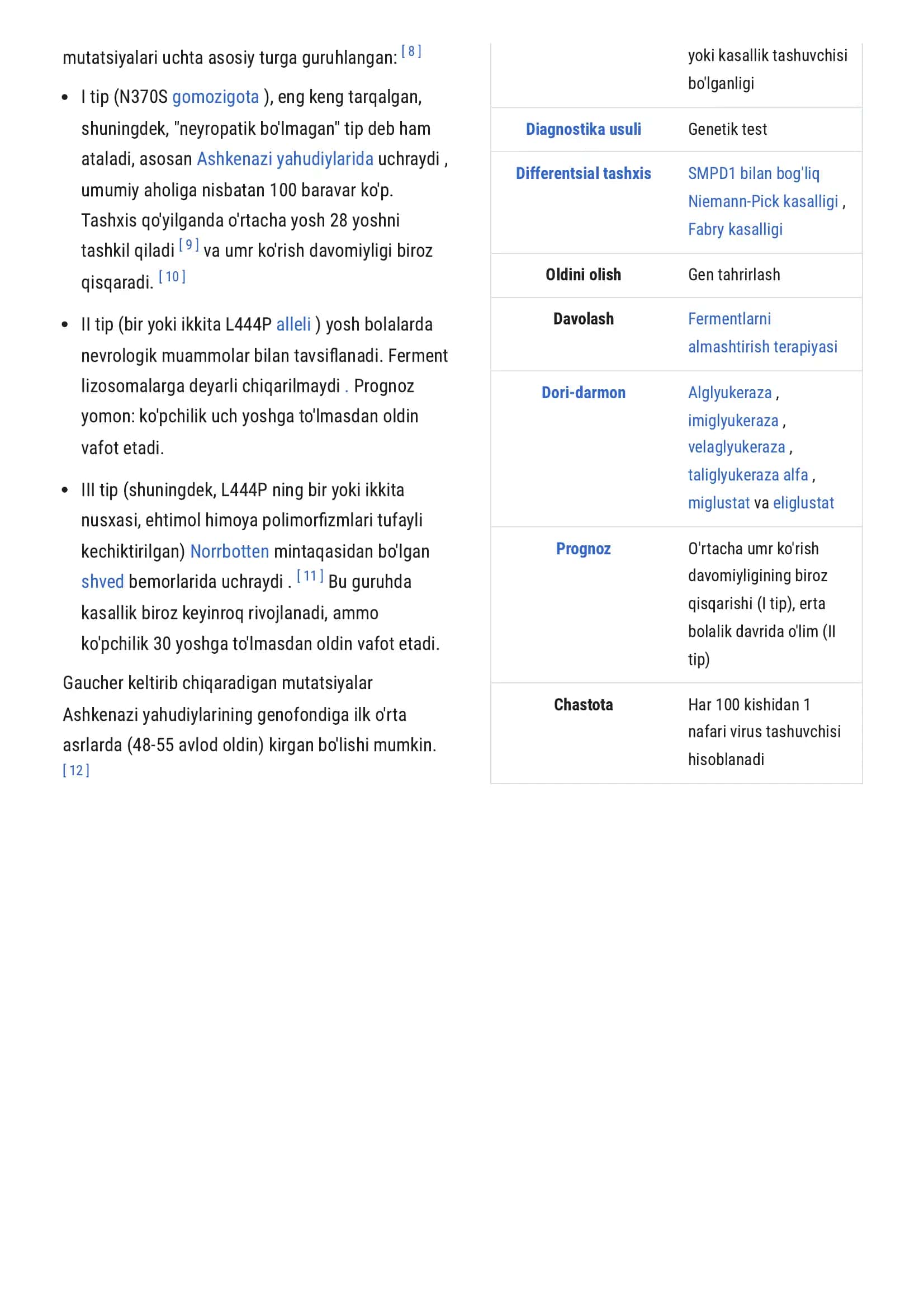 gaucher kasalligi haqida 3