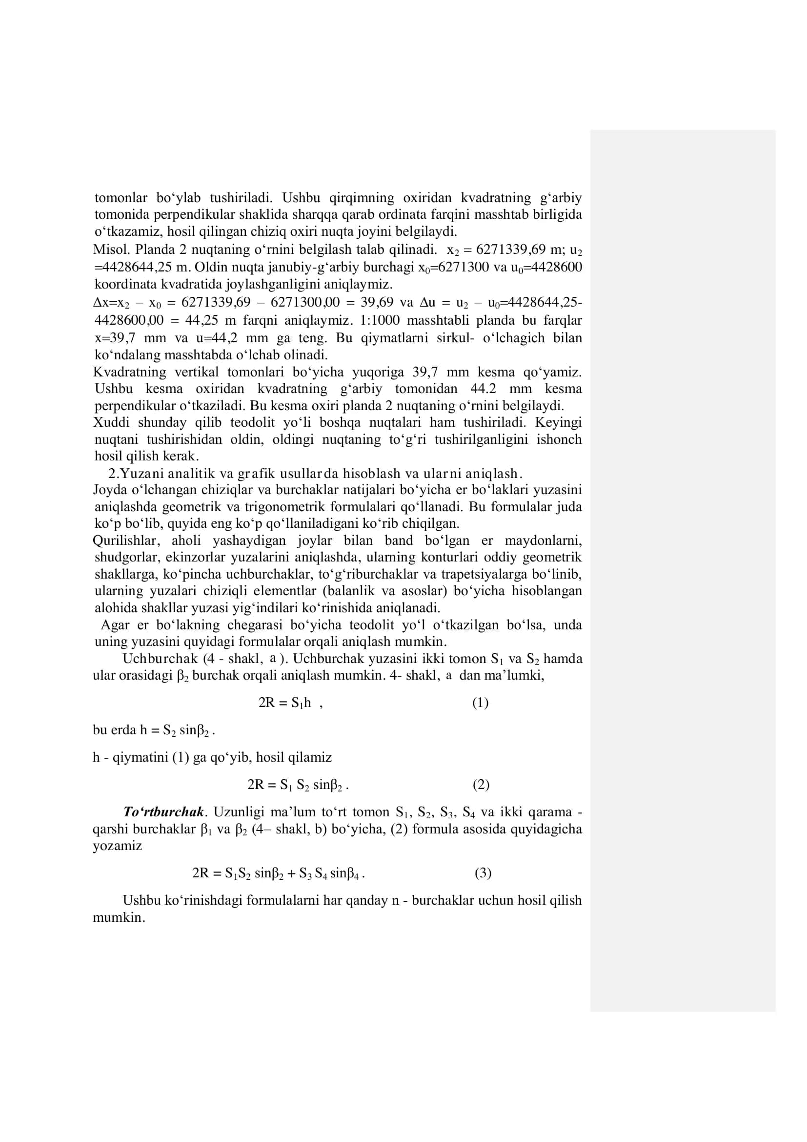 TEODOLIT S’YOMKASI PLANINI TUZISH VA RASMIYLASHTIRISH 3