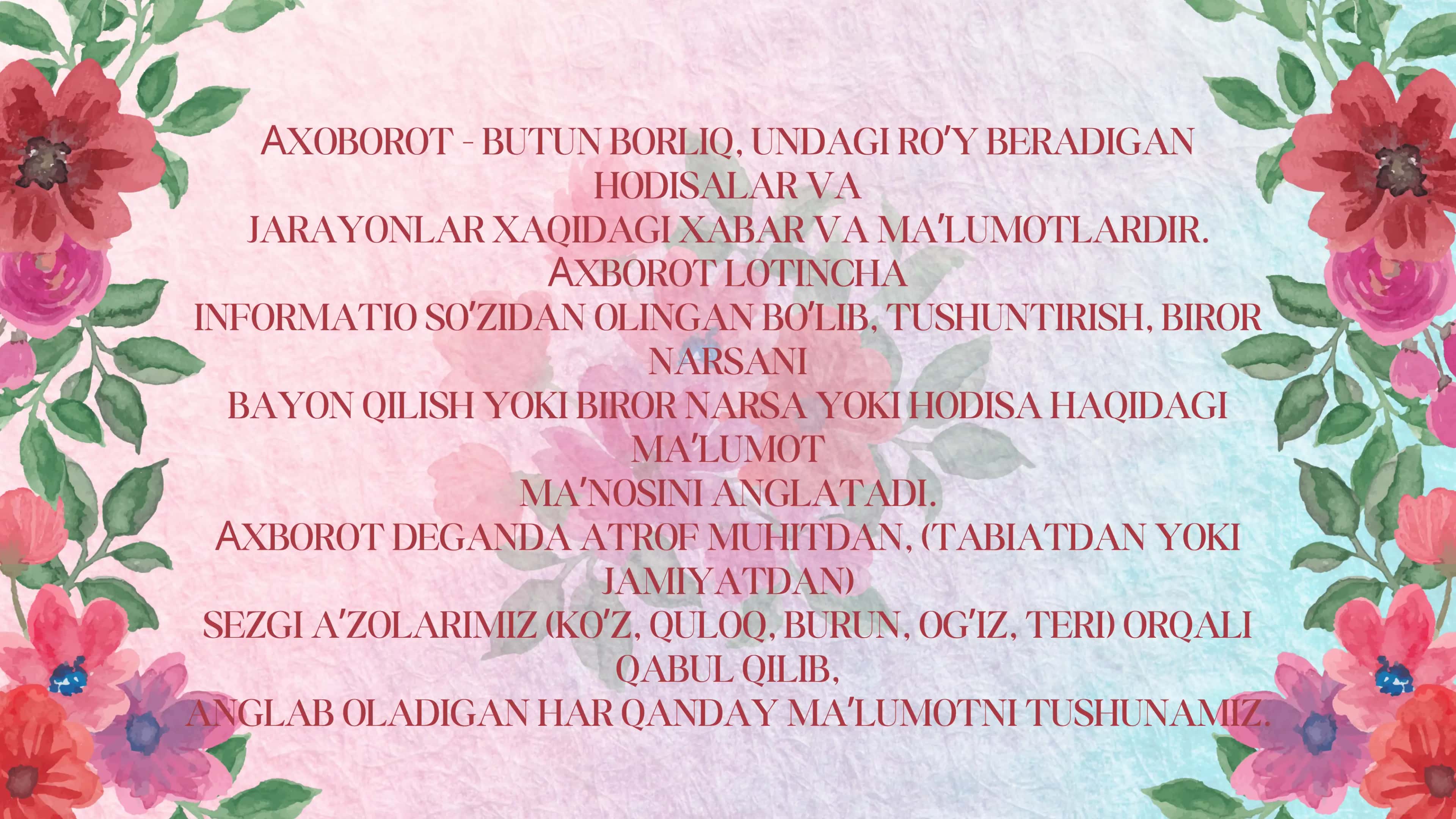 adabiyot oʻqitishda axborot texnologiyalaridan foydalanish 3