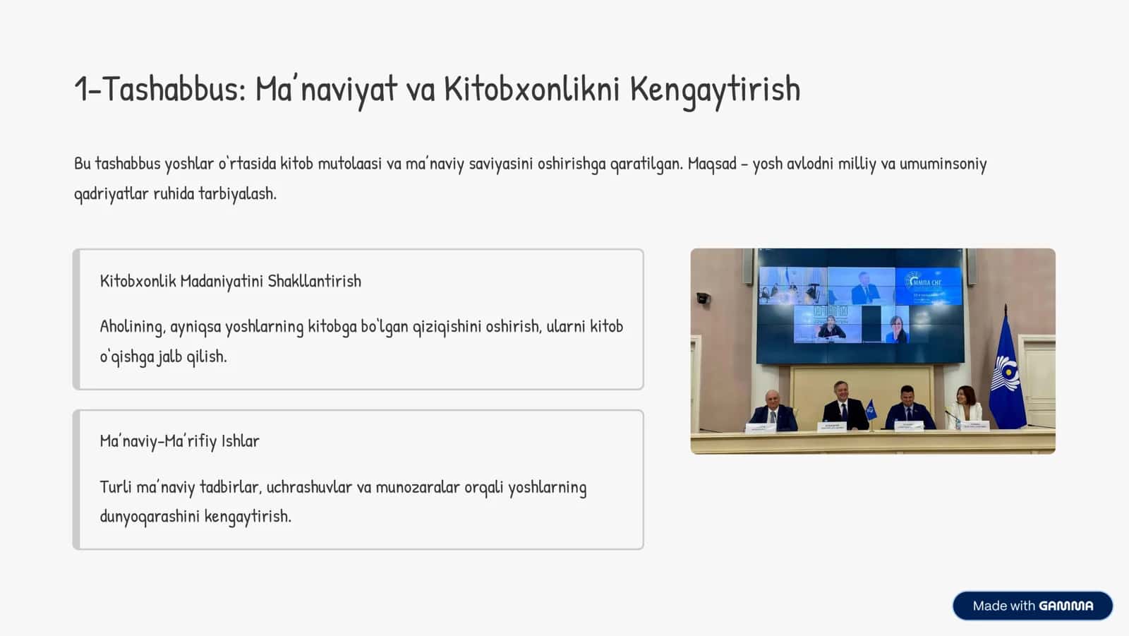 O8zbekiston Prezidentining 5 Muhim Tashabbusi 3