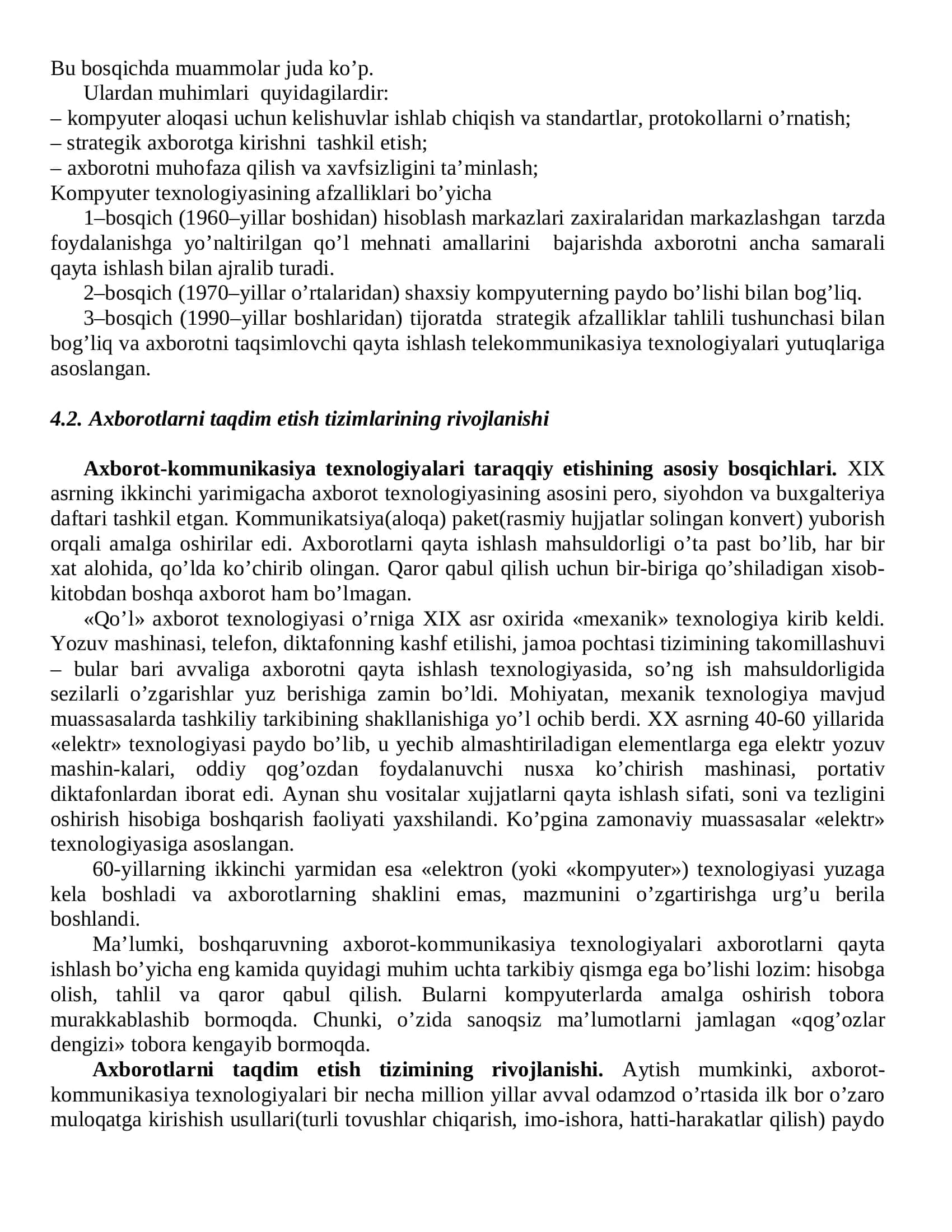 Axborot texnologiyalari evolyusiyasi 3