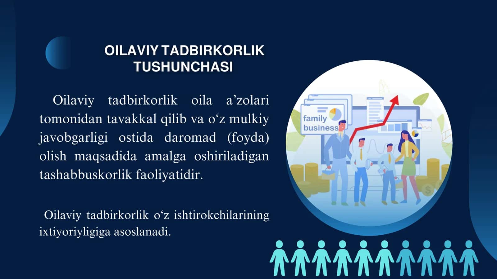 OILAVIY TADBIRKORLIK YURIDIK SHAXS TASHKIL ETGAN VA ETMAGAN HOLDA FAOLIYAT YURITISHNING O’XSHASH VA FARQLI JIHATLARI 3
