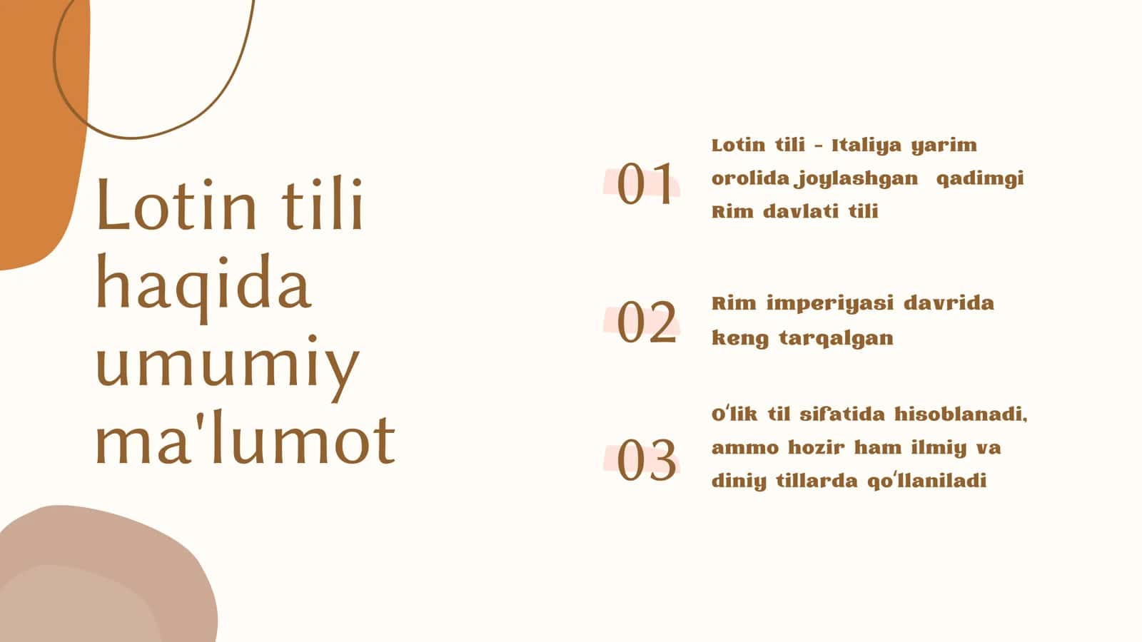 Lotin tili tarixi 3