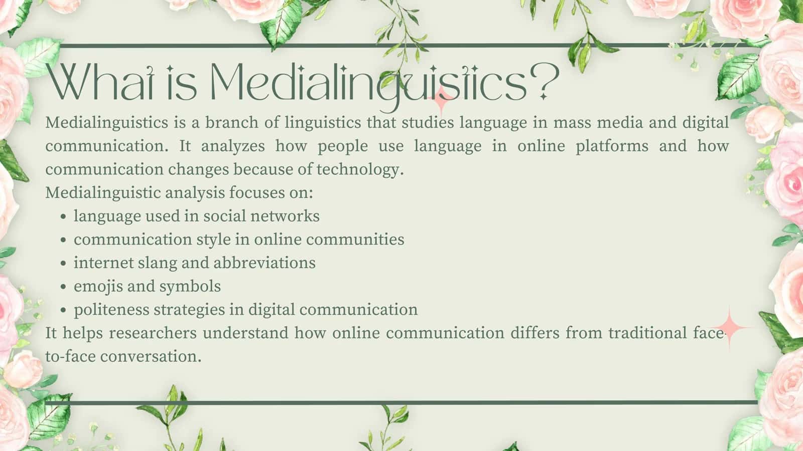Speech etiquette in online Communities. Medialingustics analysis 3