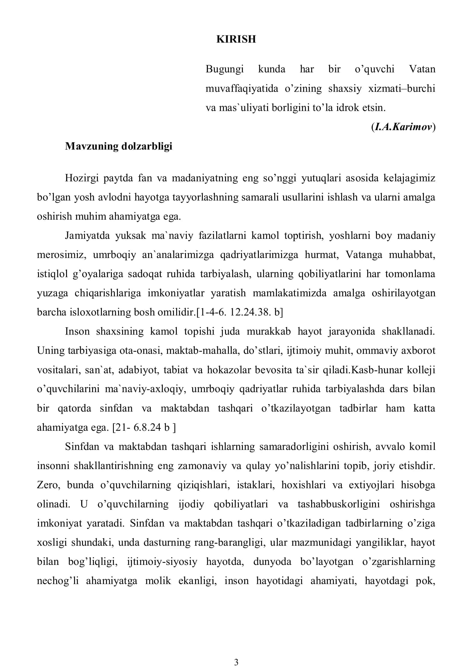 Kasb-hunar kolleji o’quvchilarini tarbiyalashda o’zbek xalq rivoyatlaridan foydalanish 3