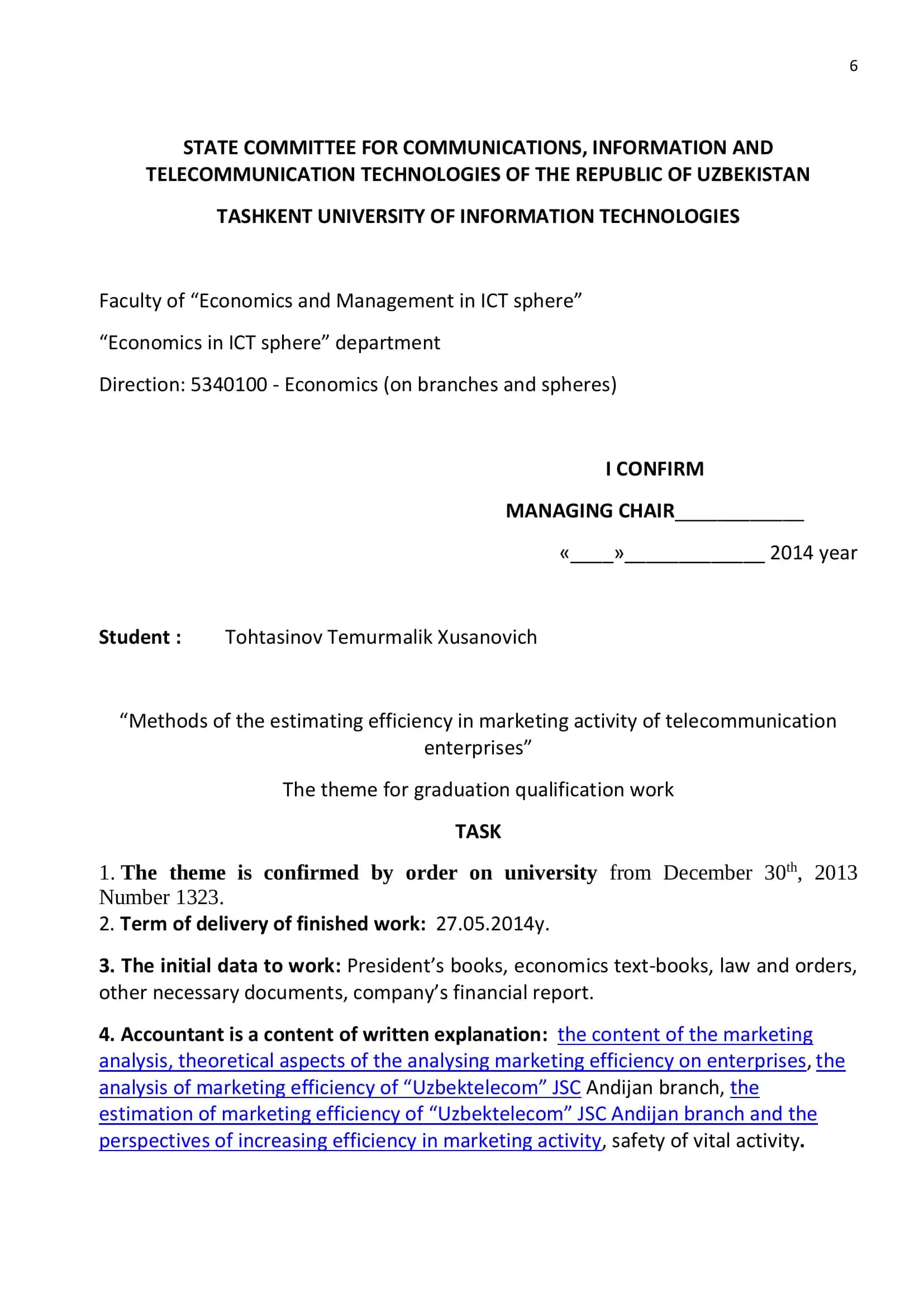 Methods of the estimating efficiency in marketing activity of telecommunication enterprises 3