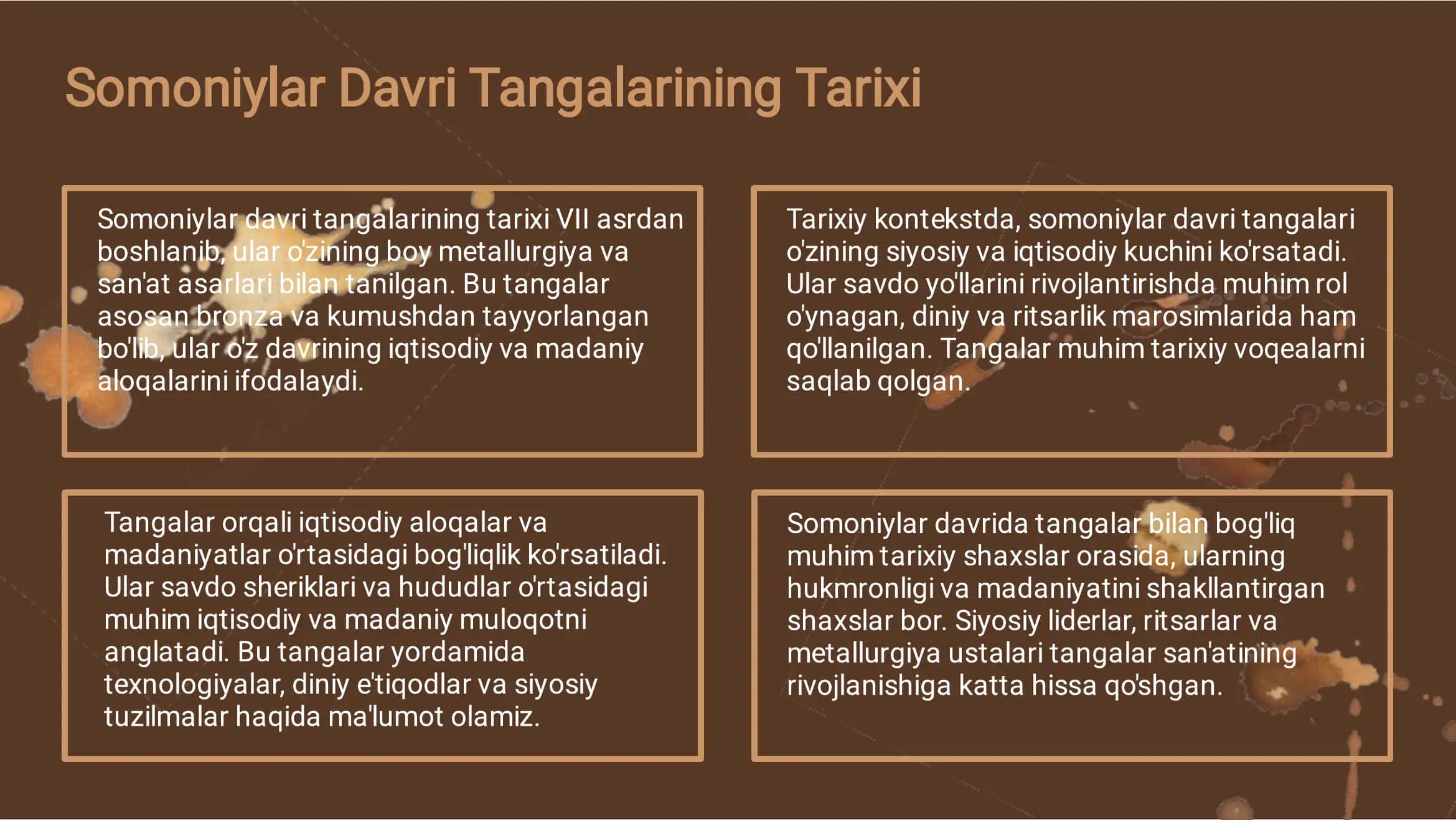 Somoniylar davri tangalari 3