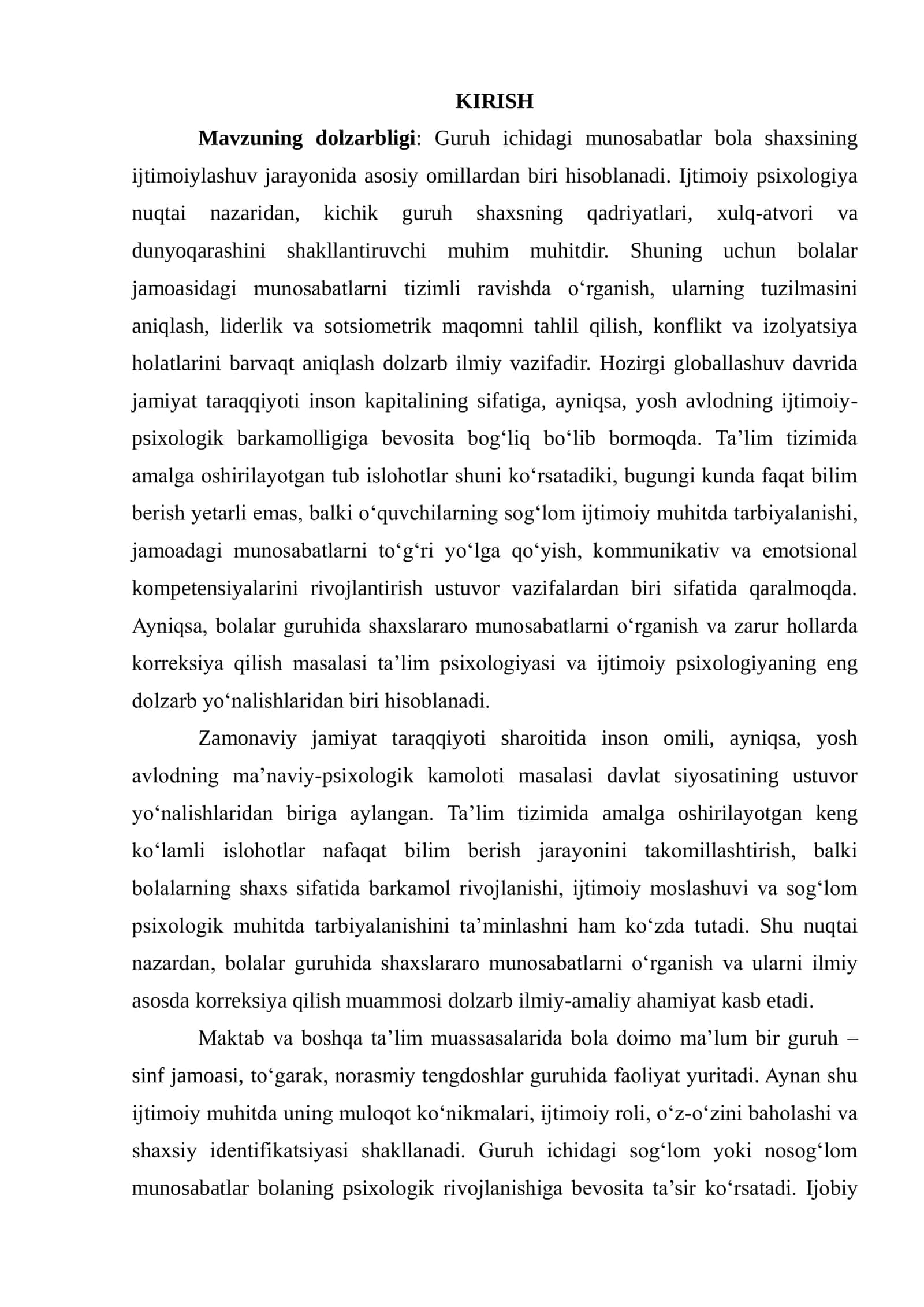 ISHCHI HUJJATLARNI PSIXOLOG TOMONIDAN RASMIYLASHTIRILISHI 3