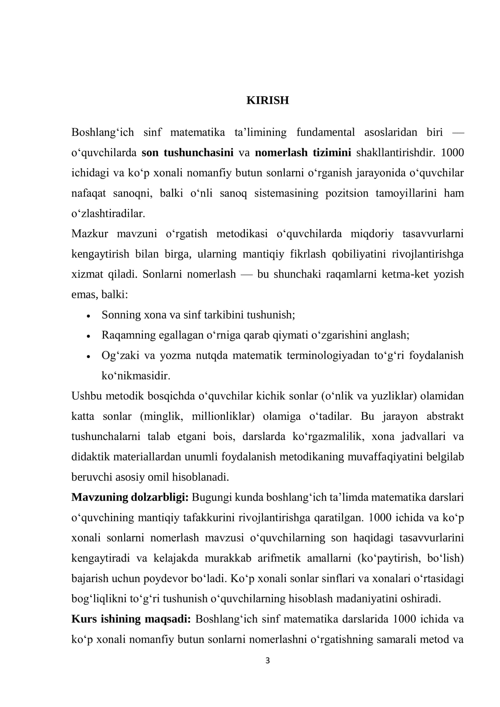 1000 ichida va ko'p xonali nomanfiy butun sonlarni nomerlashga o'rgatish metodikasi 3