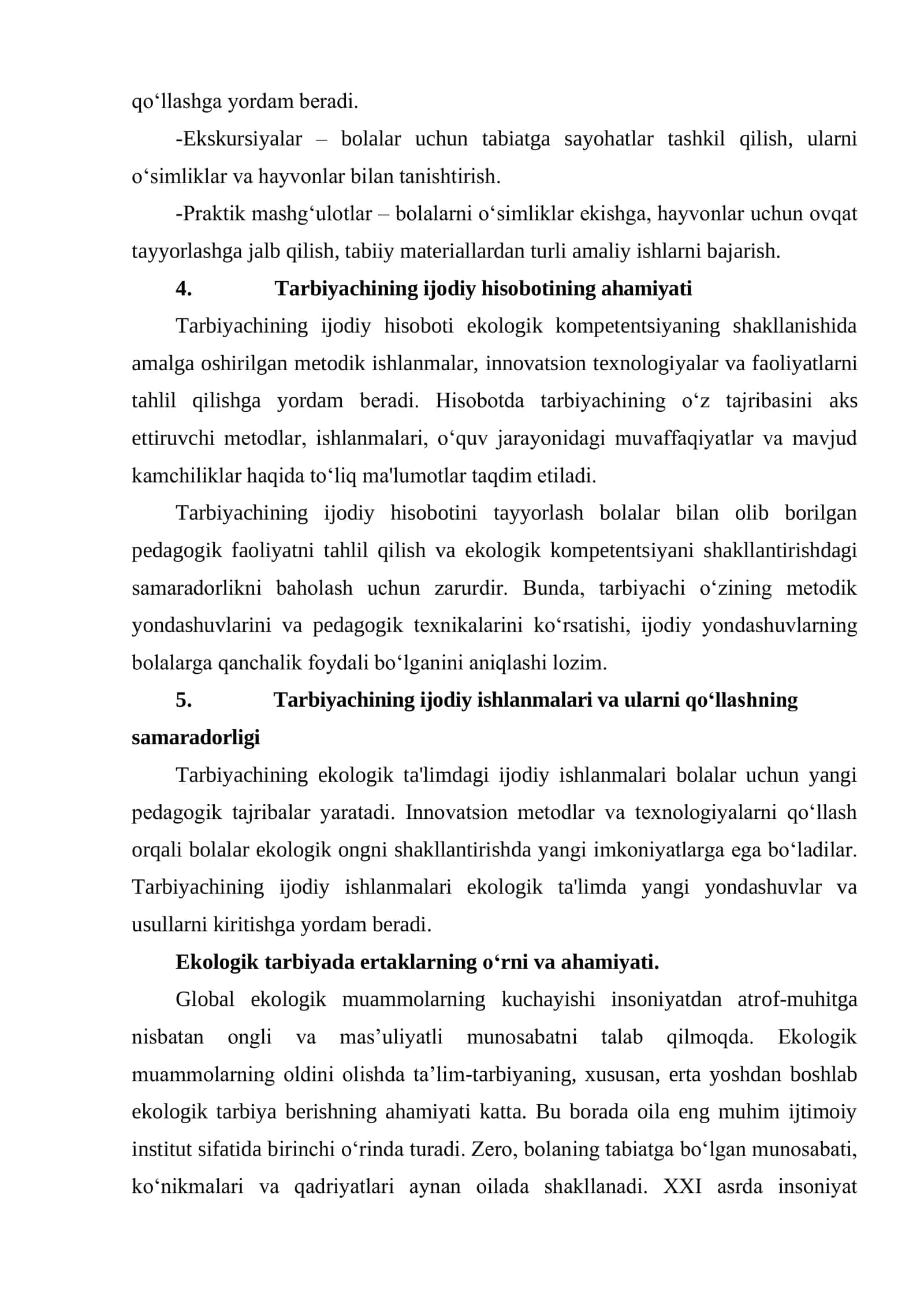 Ertaklardan foydalangan holda maktabgacha yoshdagi bolalarni ekologik tarbiyalash usullari 3
