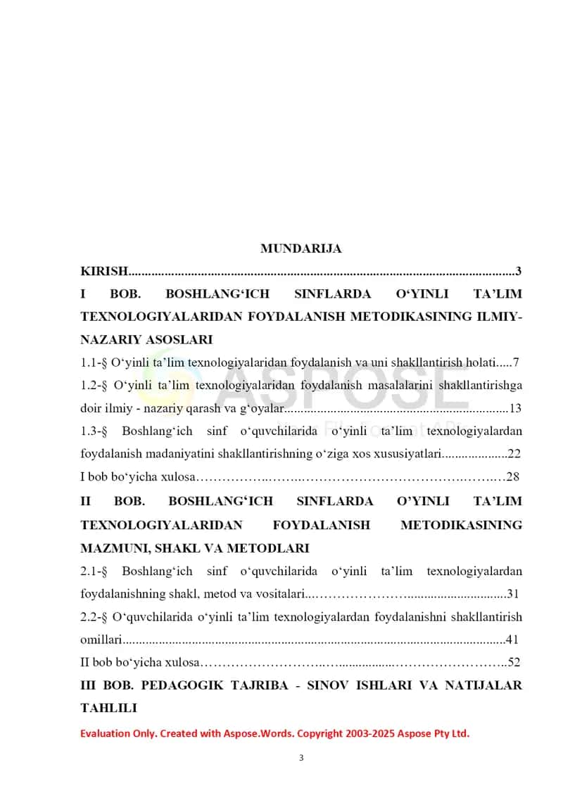 BОSHLАNG‘ICH SINFLАRDА O‘YINLI TА’LIM TEXNОLОGIYАLАRIDАN FОYDАLАNISH METОDIKАSI 3