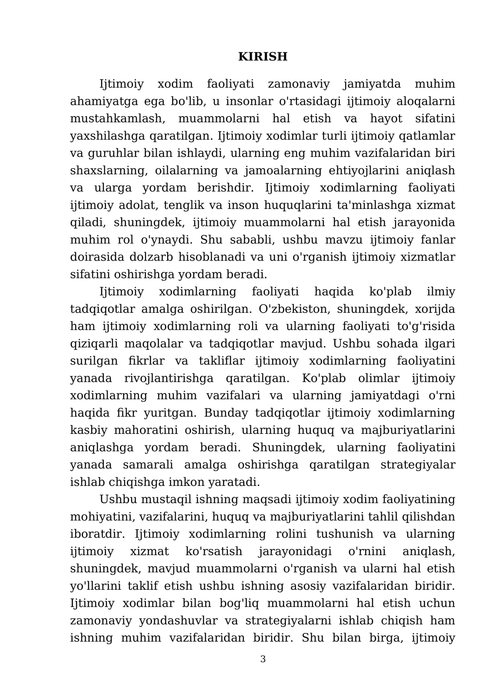 Ijtimoiy xodim faoliyati, vazifalari,huquqlari va majburiyatlari 3