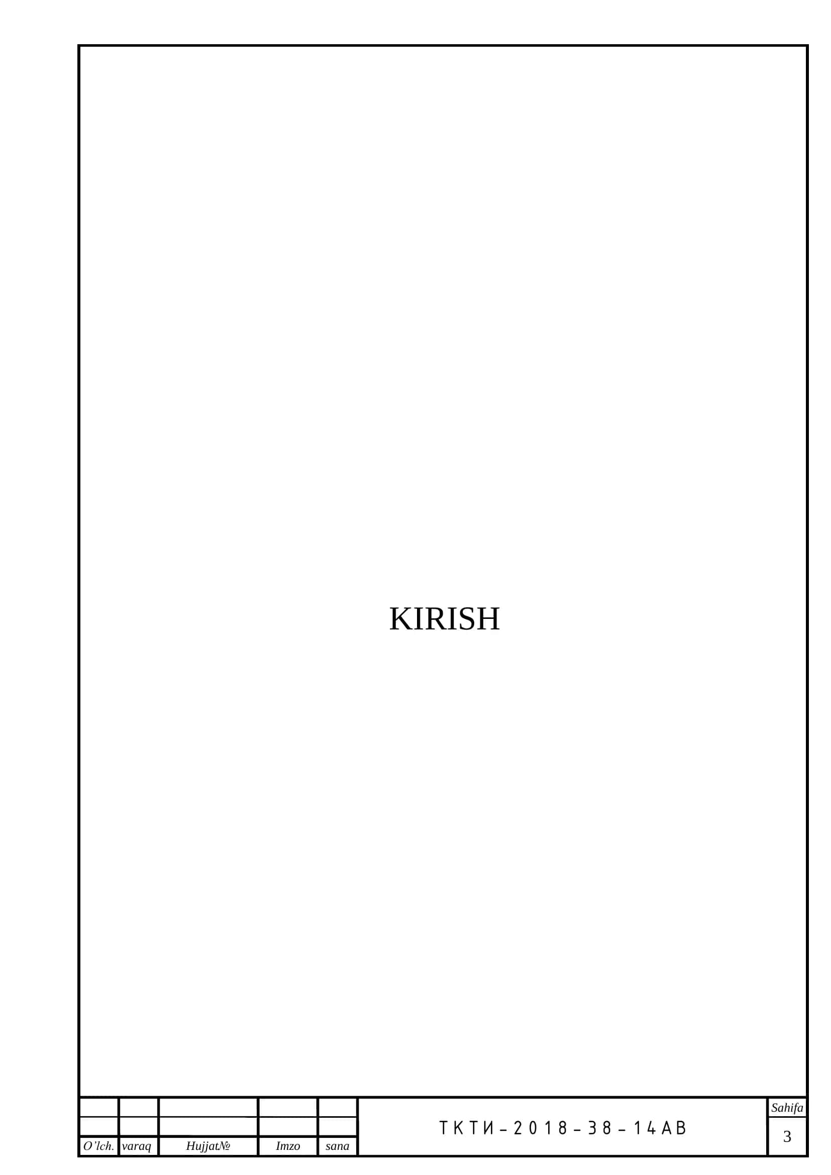 KALSIY KARBIDDAN ATSETILEN OLISH TEXNOLOGIYASINING AVTOMATLASHGAN TIZIMINI SHAKLLANTIRISH 3