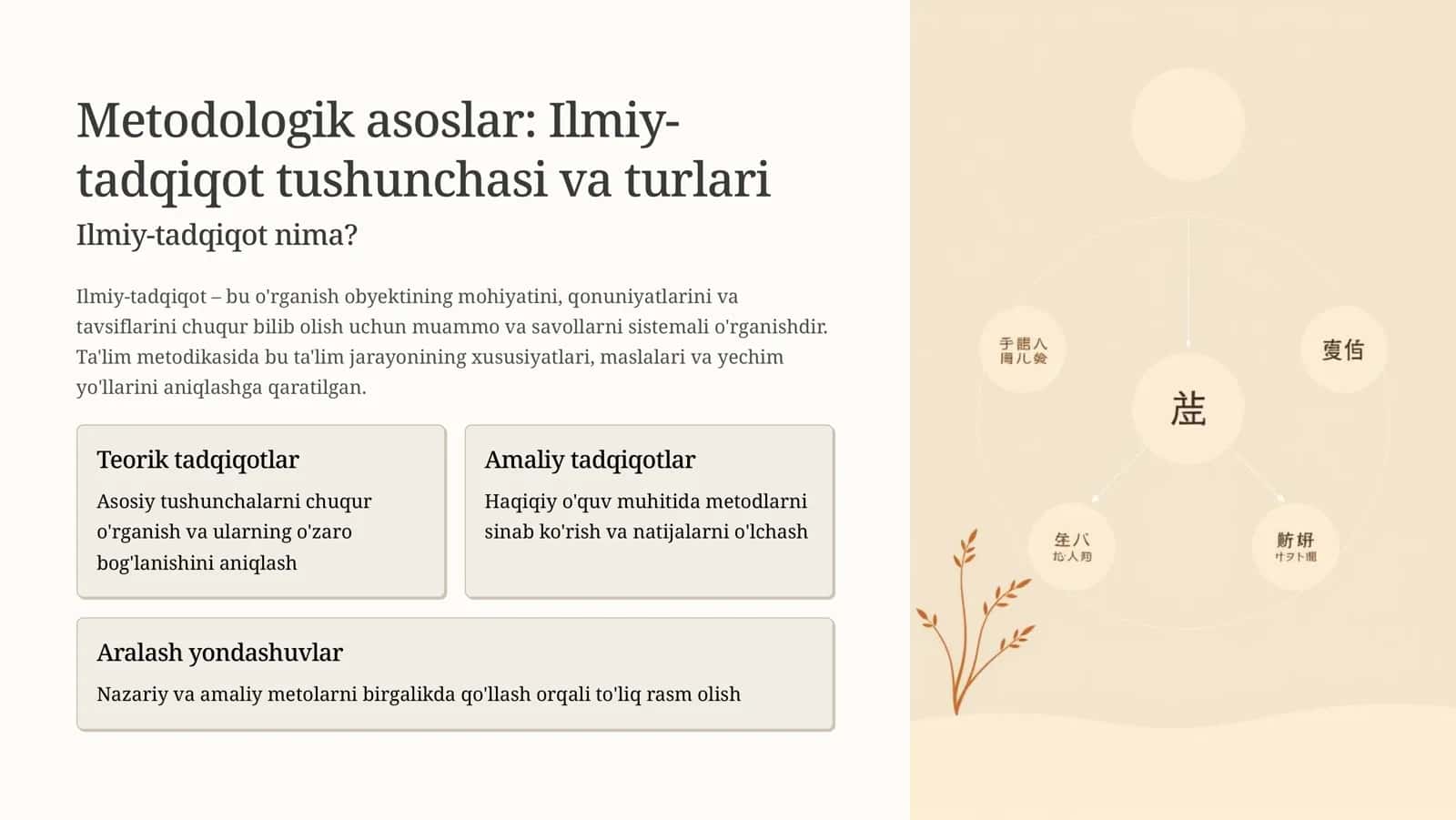 Ona tili o'qitish metodikasining ilmiy-tadqiqot metodlari 3
