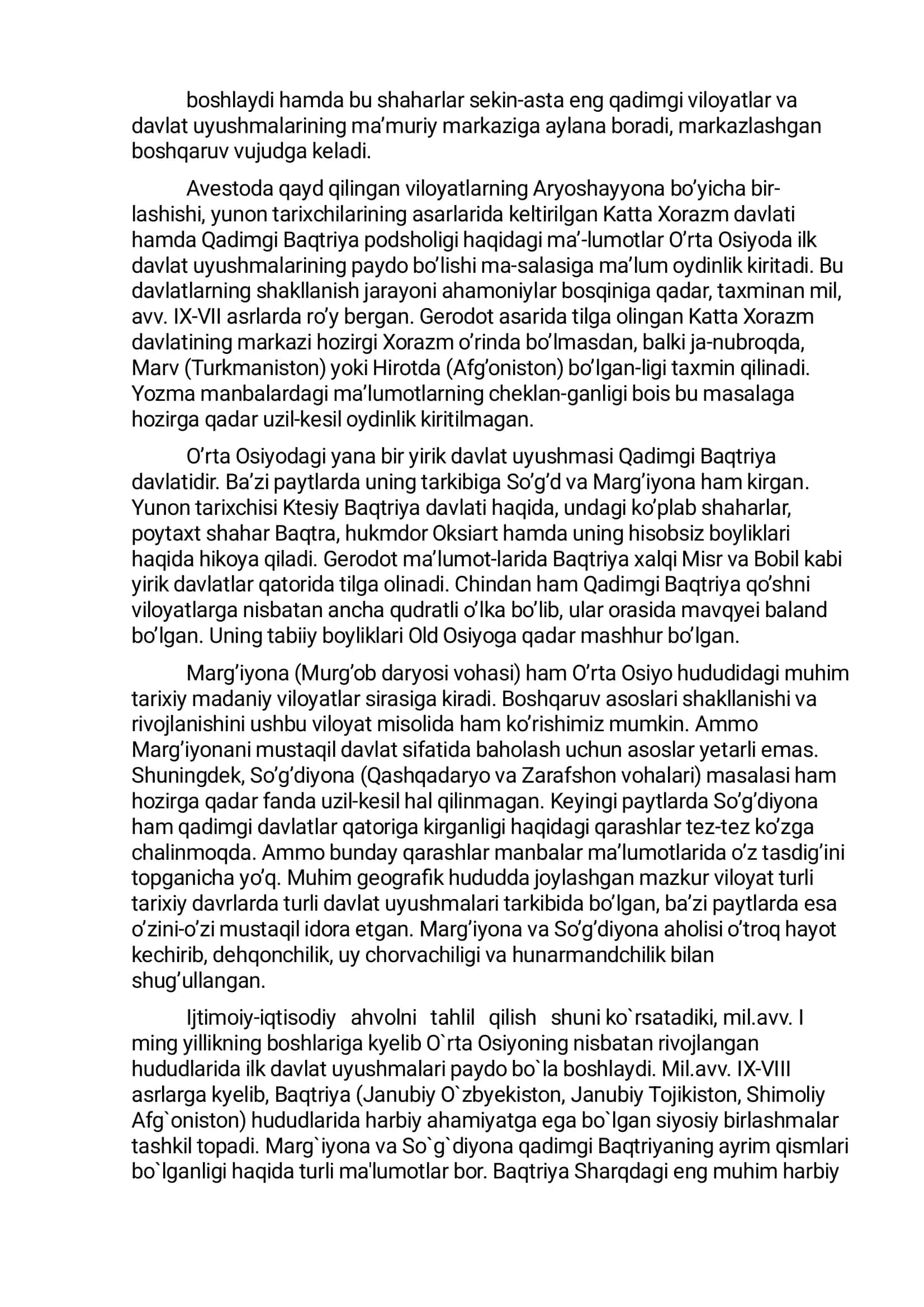 O‘zbek davlatchiligining shakllanishi va taraqqiyot bosqichlari 3
