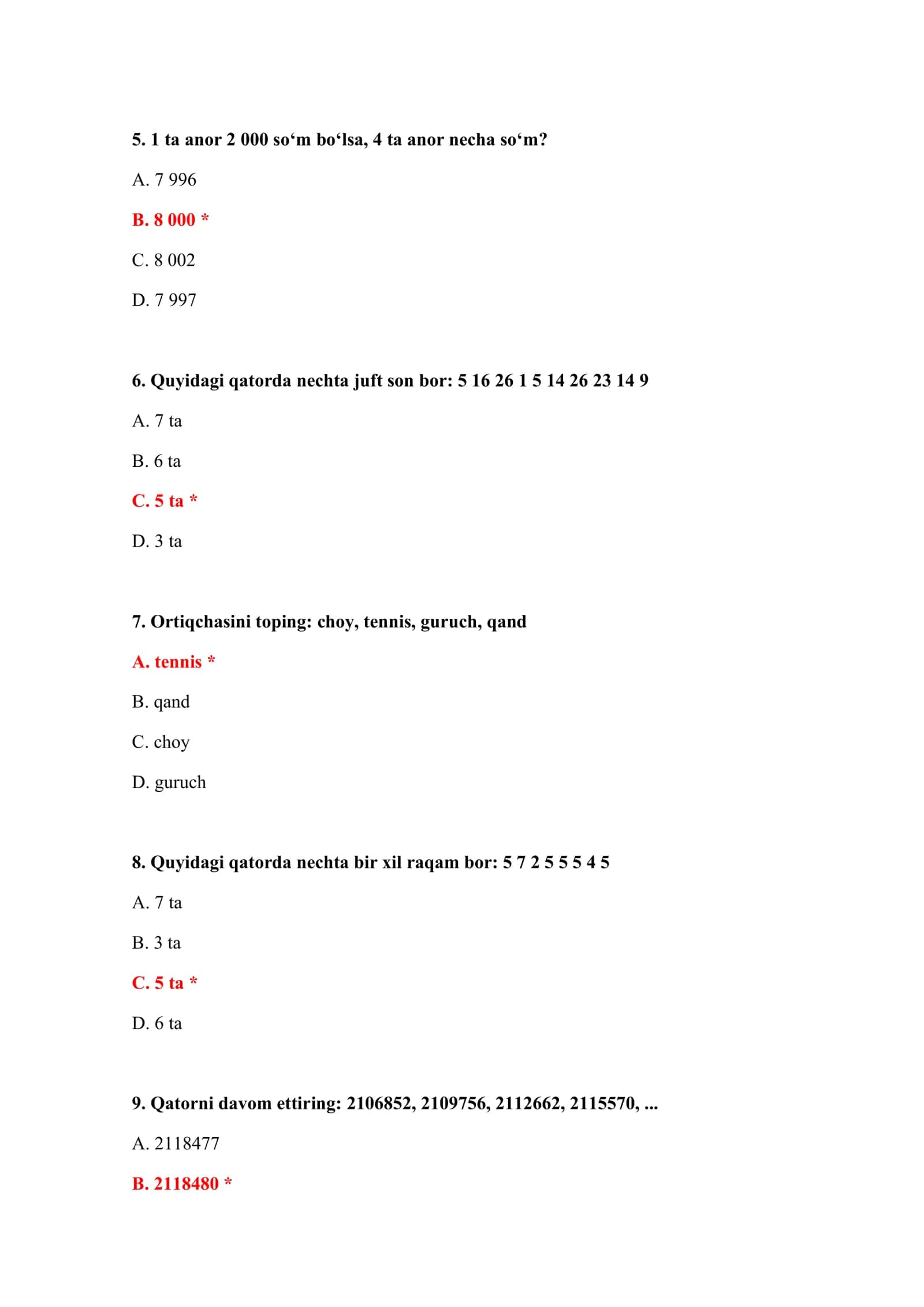 BOJXONA ISHGA KIRISH SAVOLLARI PDF 3