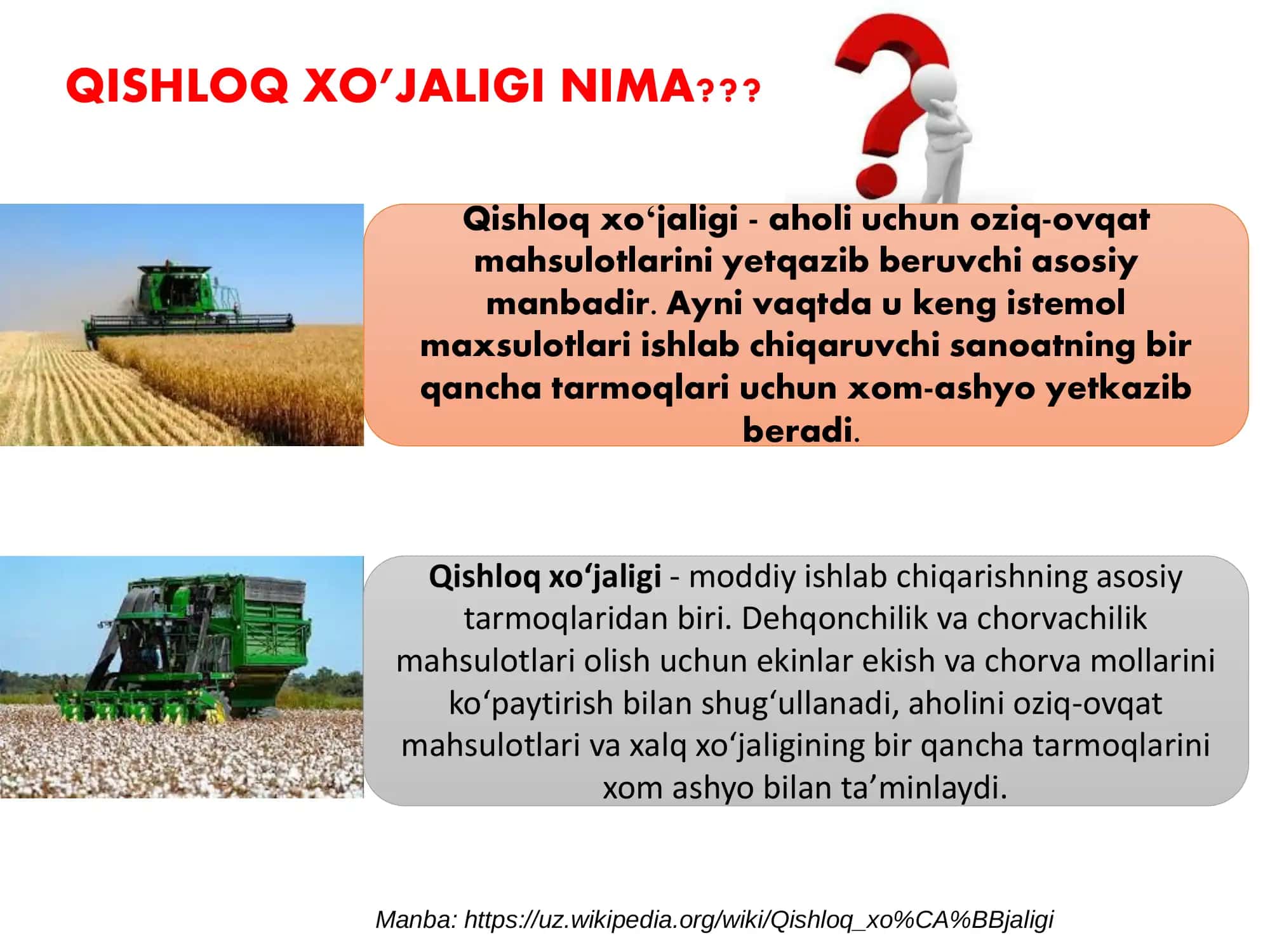 Qishloq xo'jaligi iqtisodiyoti 3