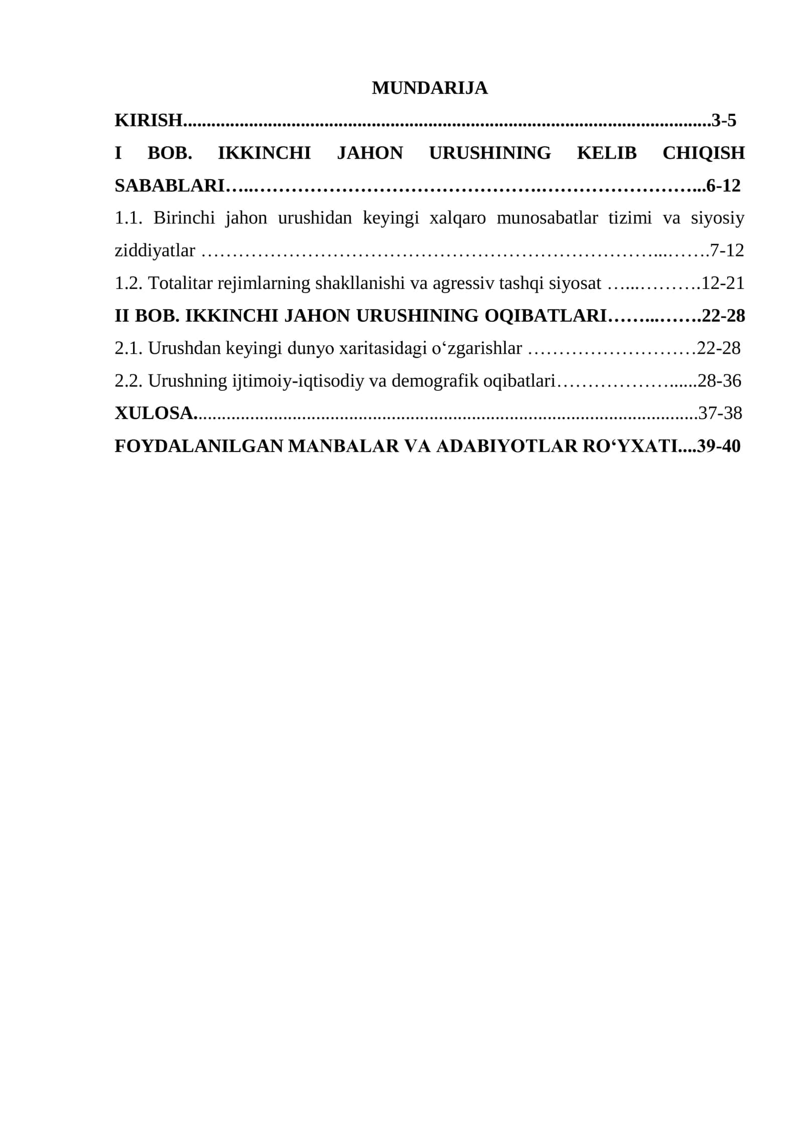 Ikkinchi jahon urushi sabablari va oqibatlari 3