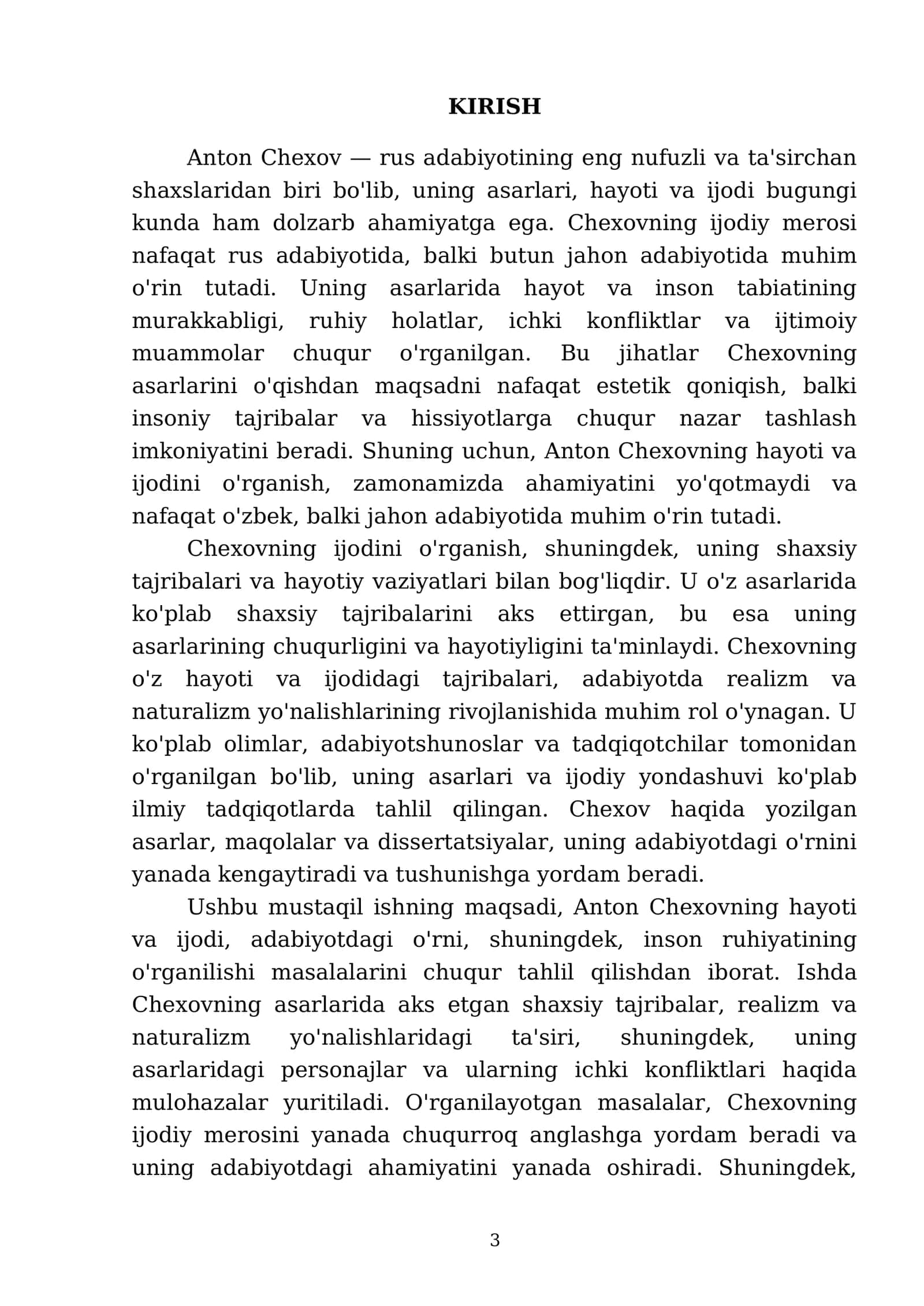 Anton Chexov 3