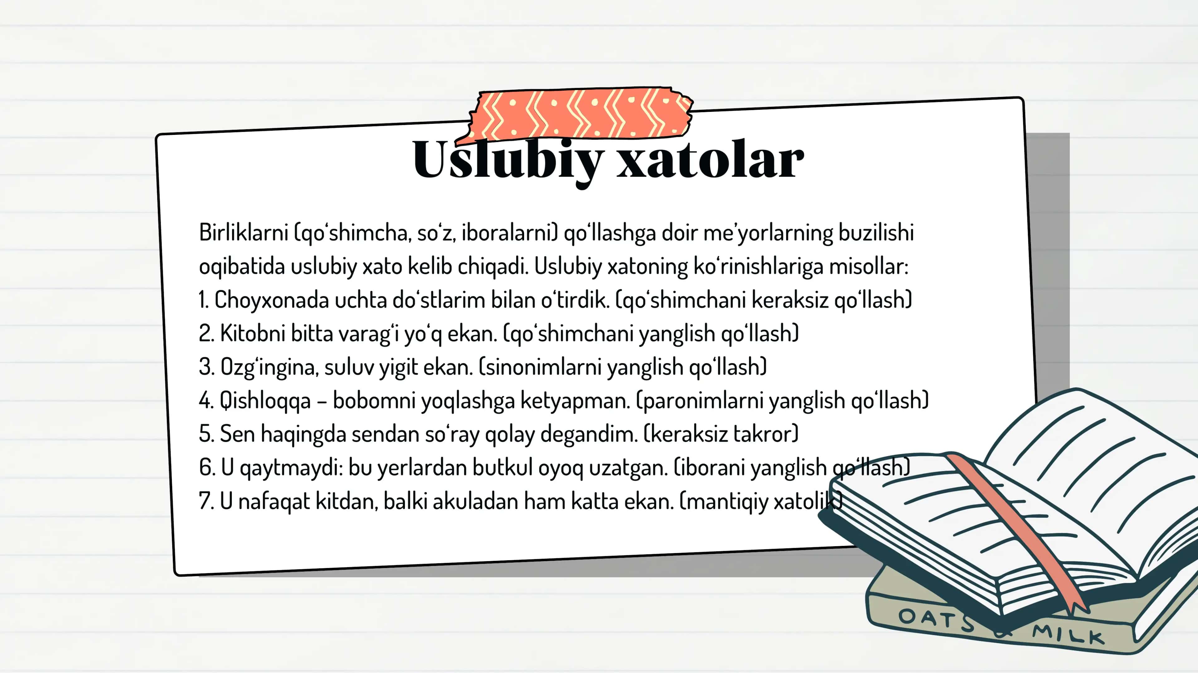 Uslubiy xatolar 3