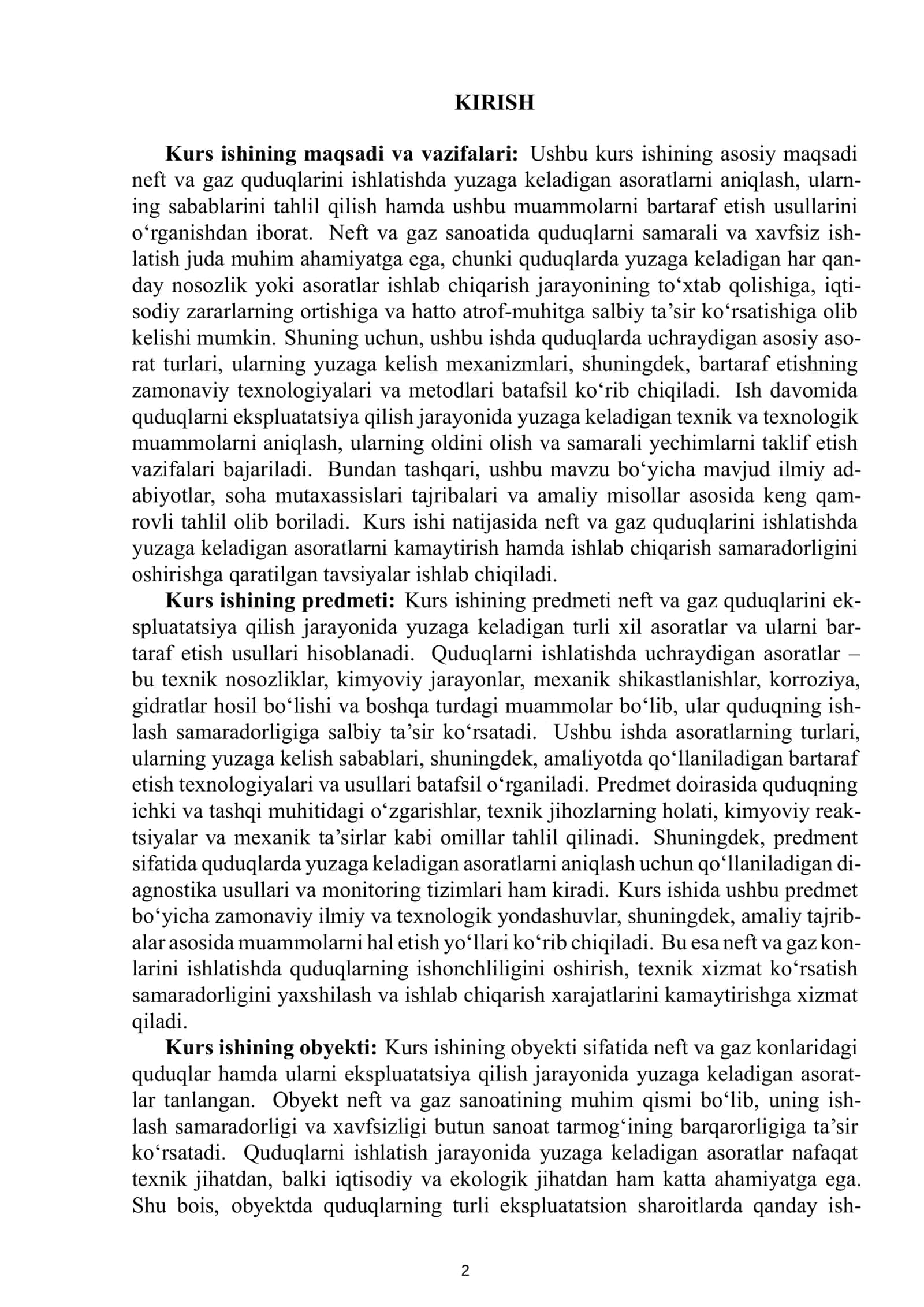 NEFT VA GAZ KONLARINI ISHLATIAH JIHOZ VA USKUNALARI 3