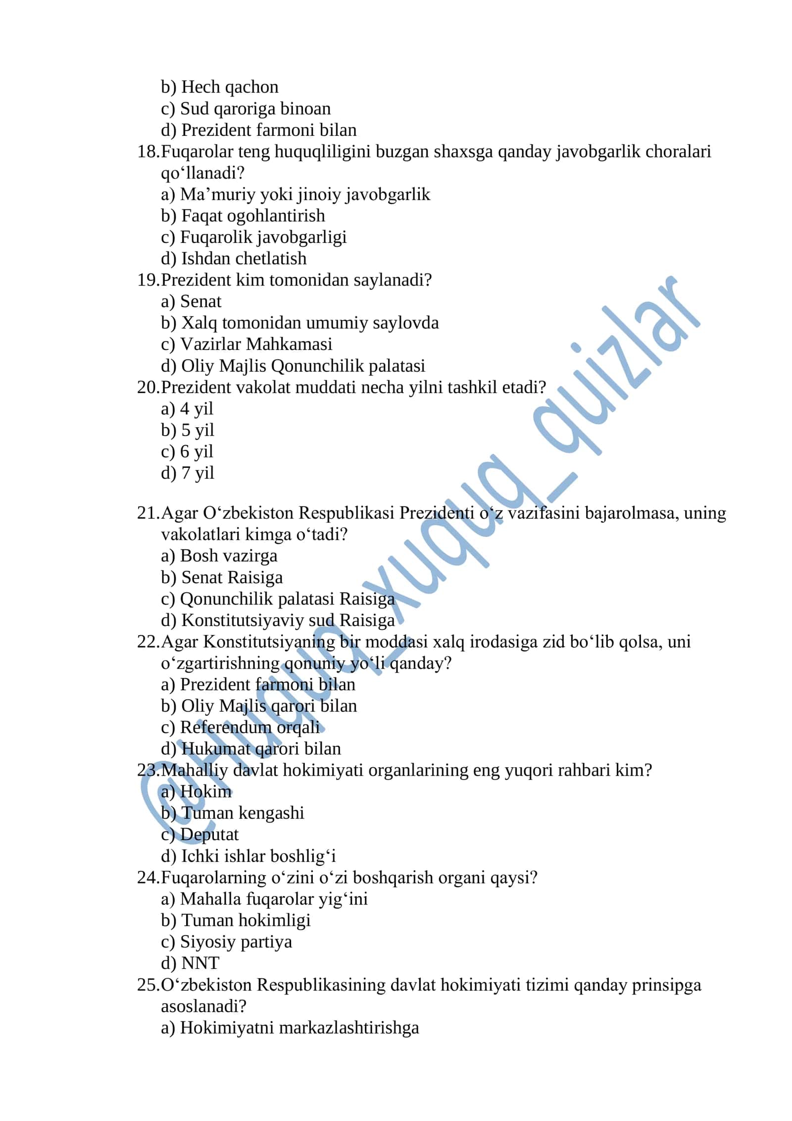 O’zbekiston Respublikasi Konstitutsiyasi 3