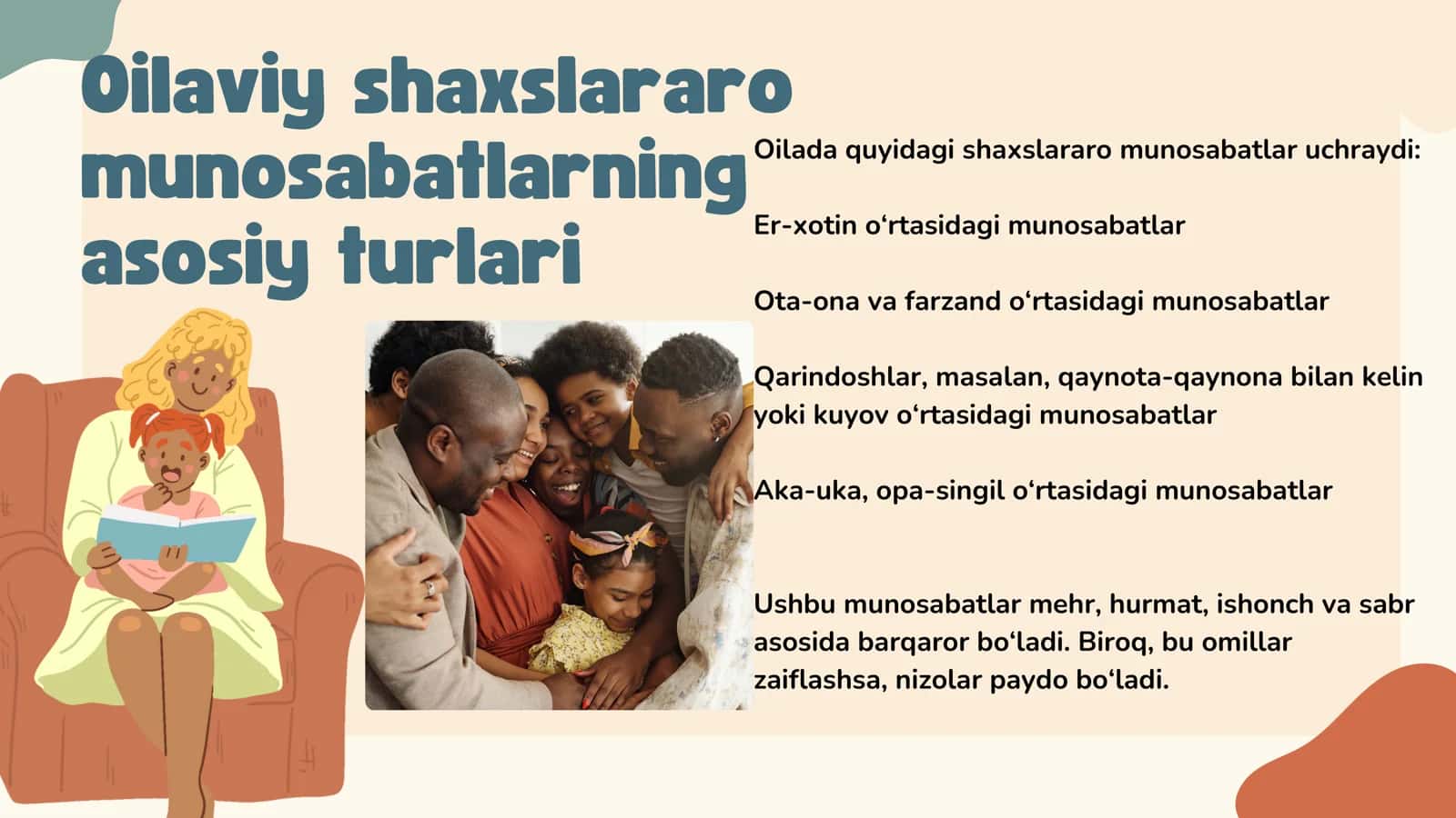 OILAVIY SHAXSLARARO MUNOSABATLARNING MUAMMOLARI VA OILAVIY NIZOLAR 3