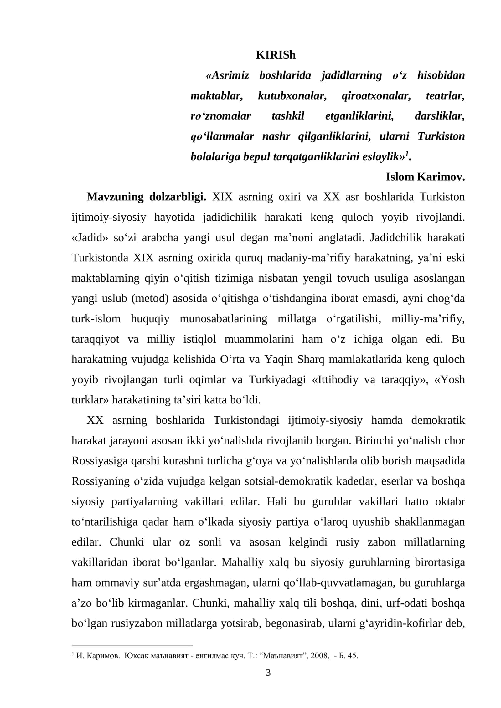 Turkistonda jadidchilik harakati va ularning islohathilik faoliyati 3