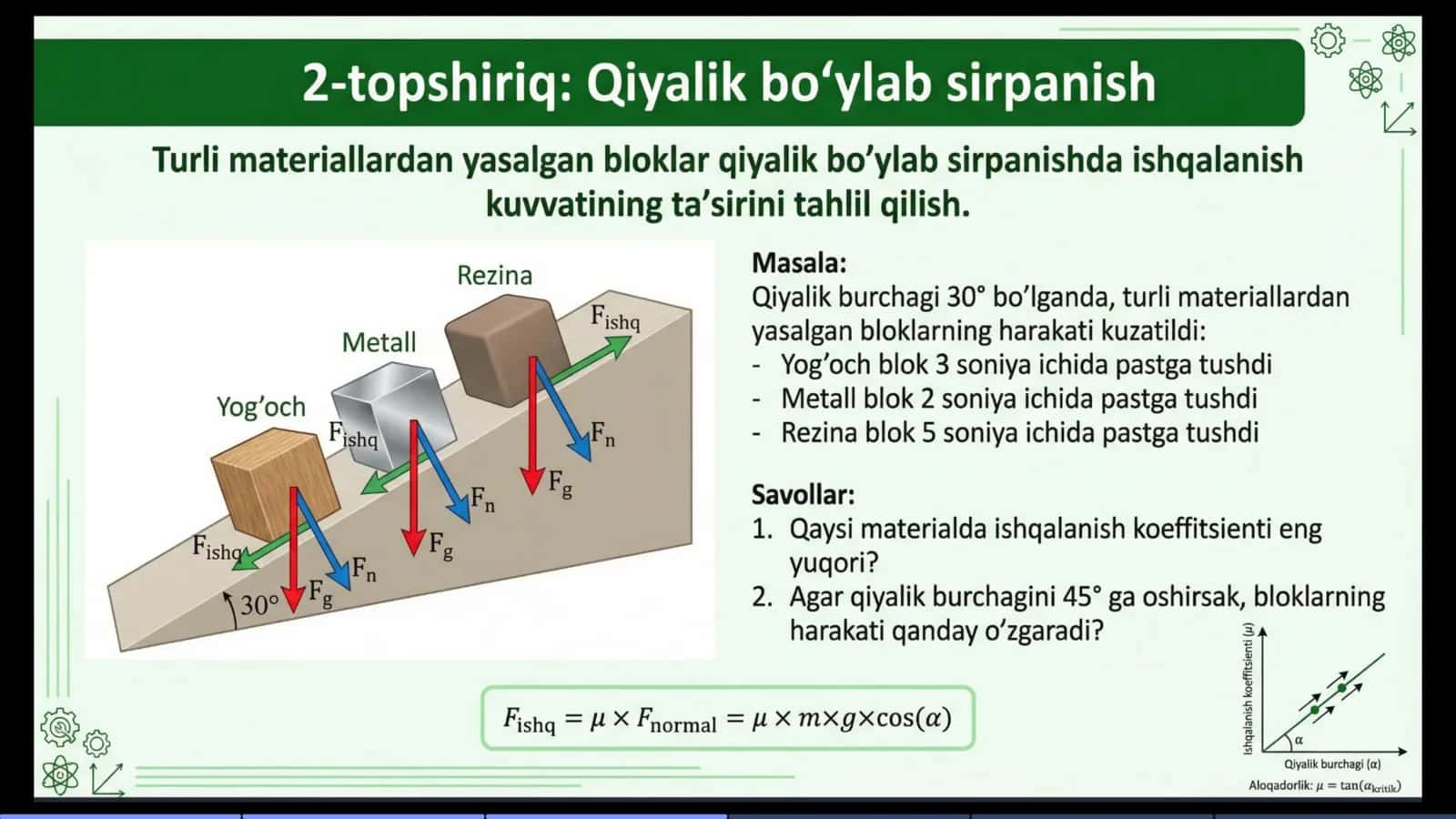 fizika pisa topshiriqlari 3