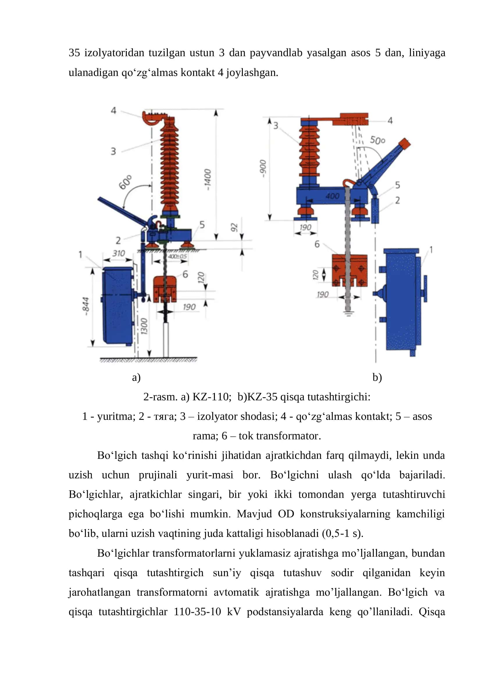 QISQA TUTASHTIRGICH VA BO‘LGICHLARNING PARAMETRLARINI HISOBLASH. 3