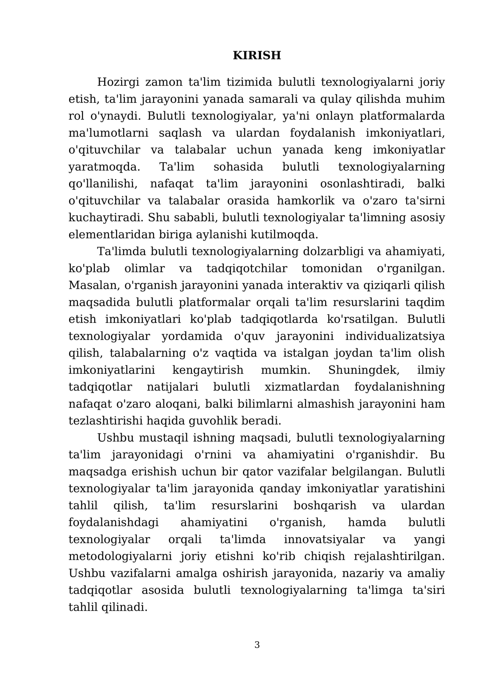 Ta'limda bulutli texnologiyalarning o'rni va axamiyati 3