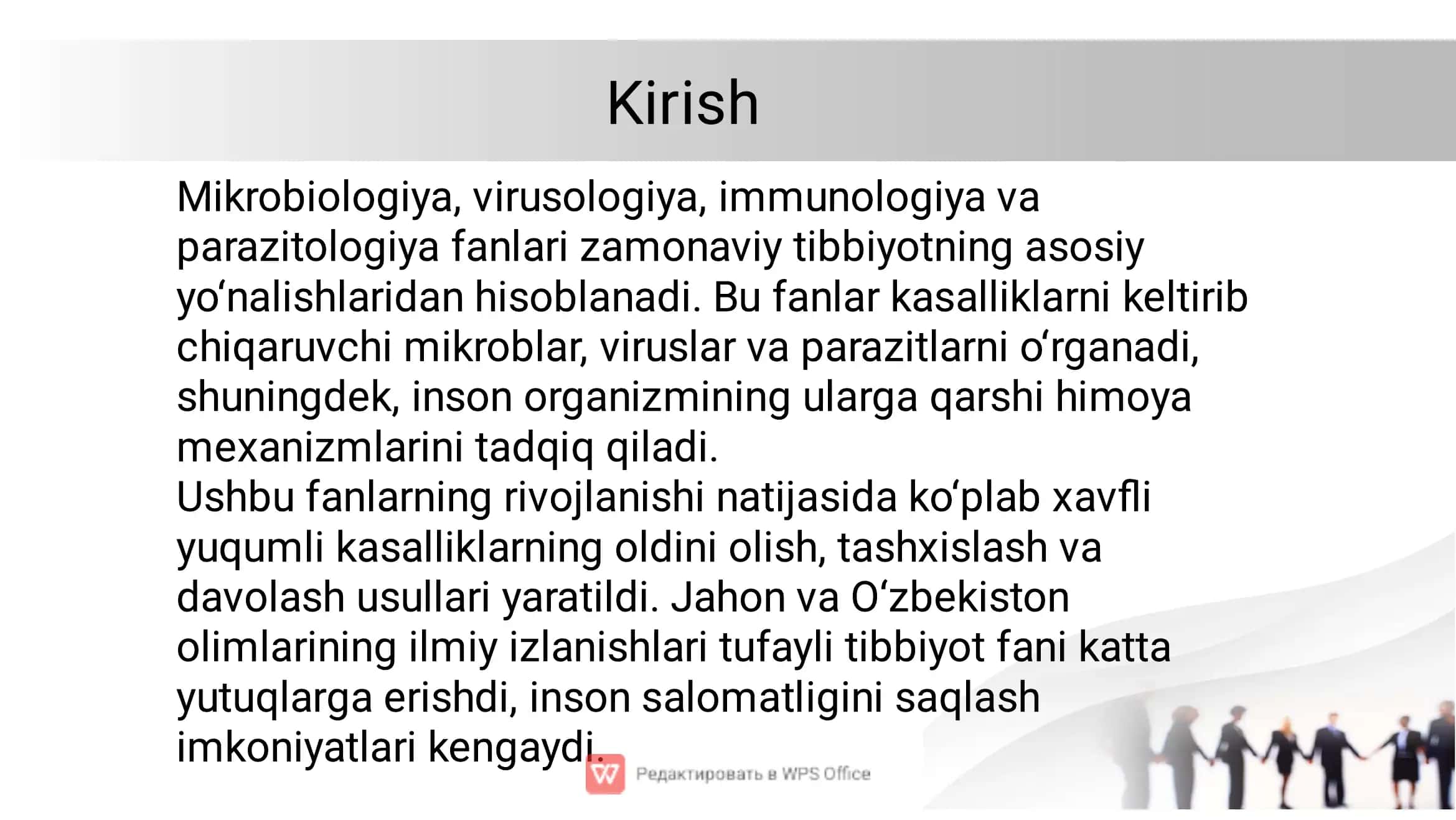 MIKROBIOLOGIYA VIRUSOLOGIYA 3