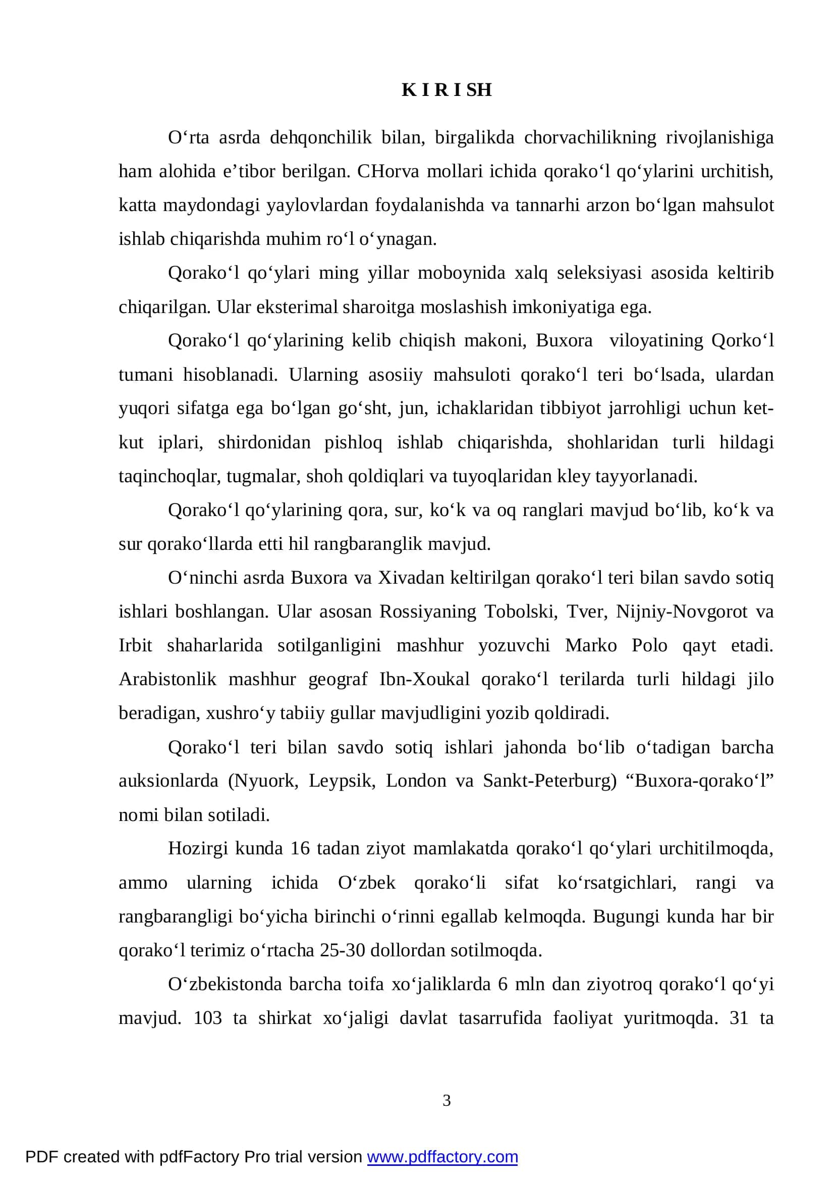 Yaylov chorvachiligi va hayvonlarni oziqlantirish texnologiyasi 3