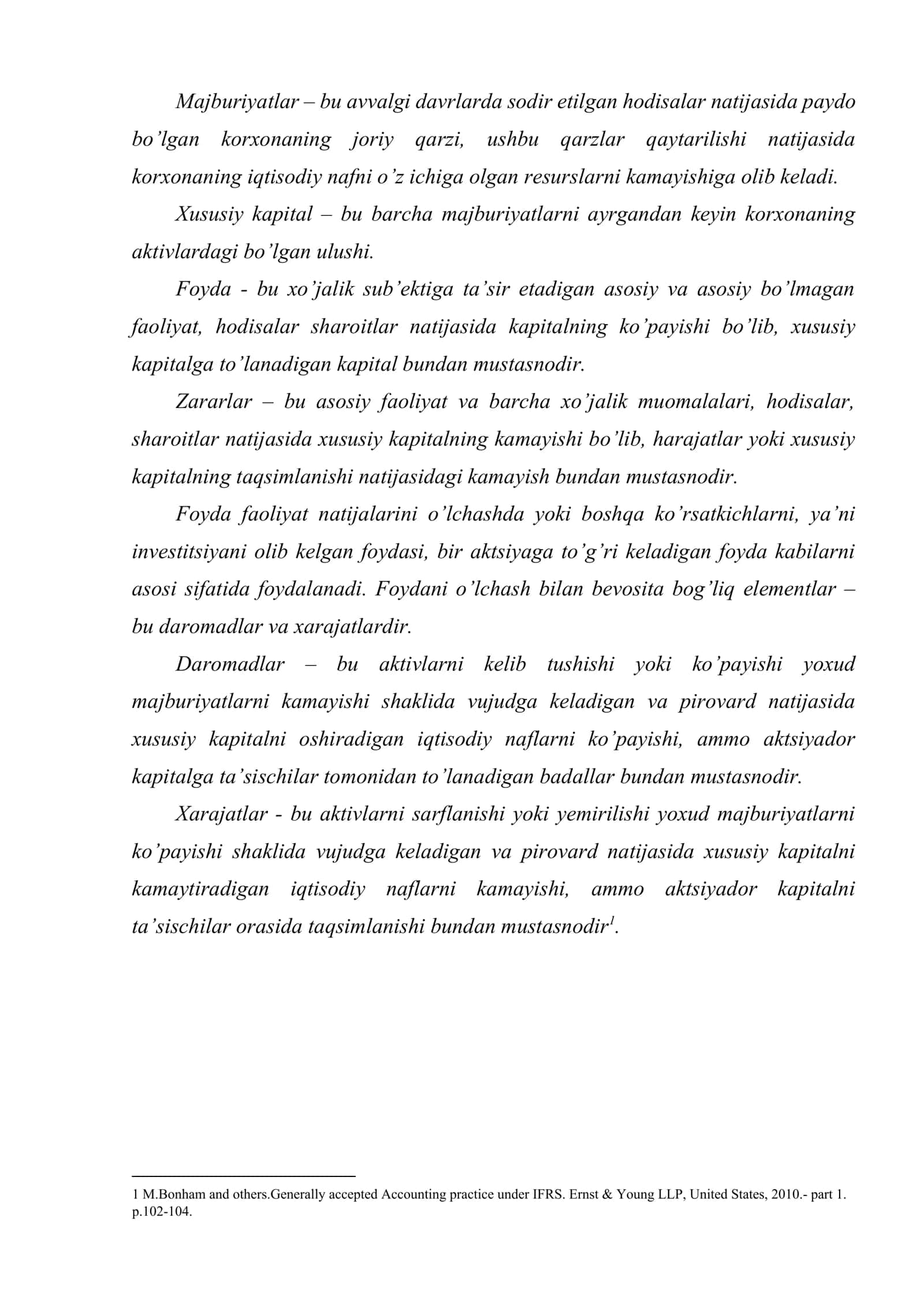 Moliyaviy hisobotning xalqaro standartlariga kirish 3