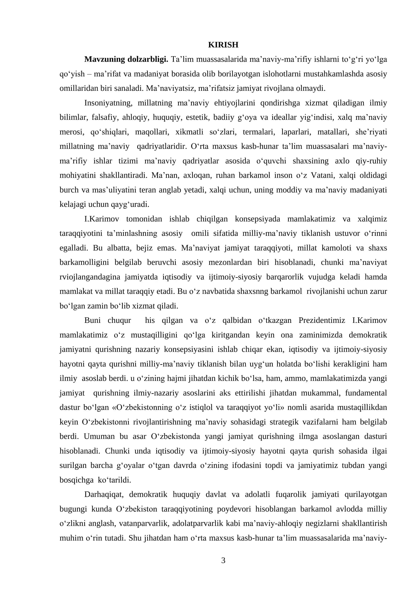 MAKTABDA MA’NAVIY-MA’RIFIY ISHLARNI TASHKIL ETISHNING PEDAGOGIK-PSIXOLOGIK ASOSLARI 3